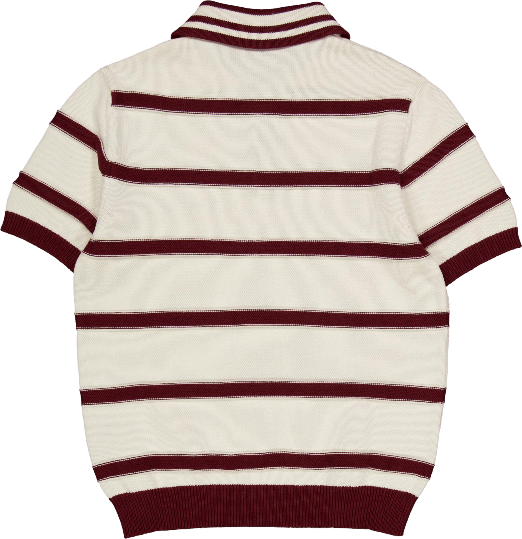 Red Plum Polo Burgundy/ecru - Bild 2