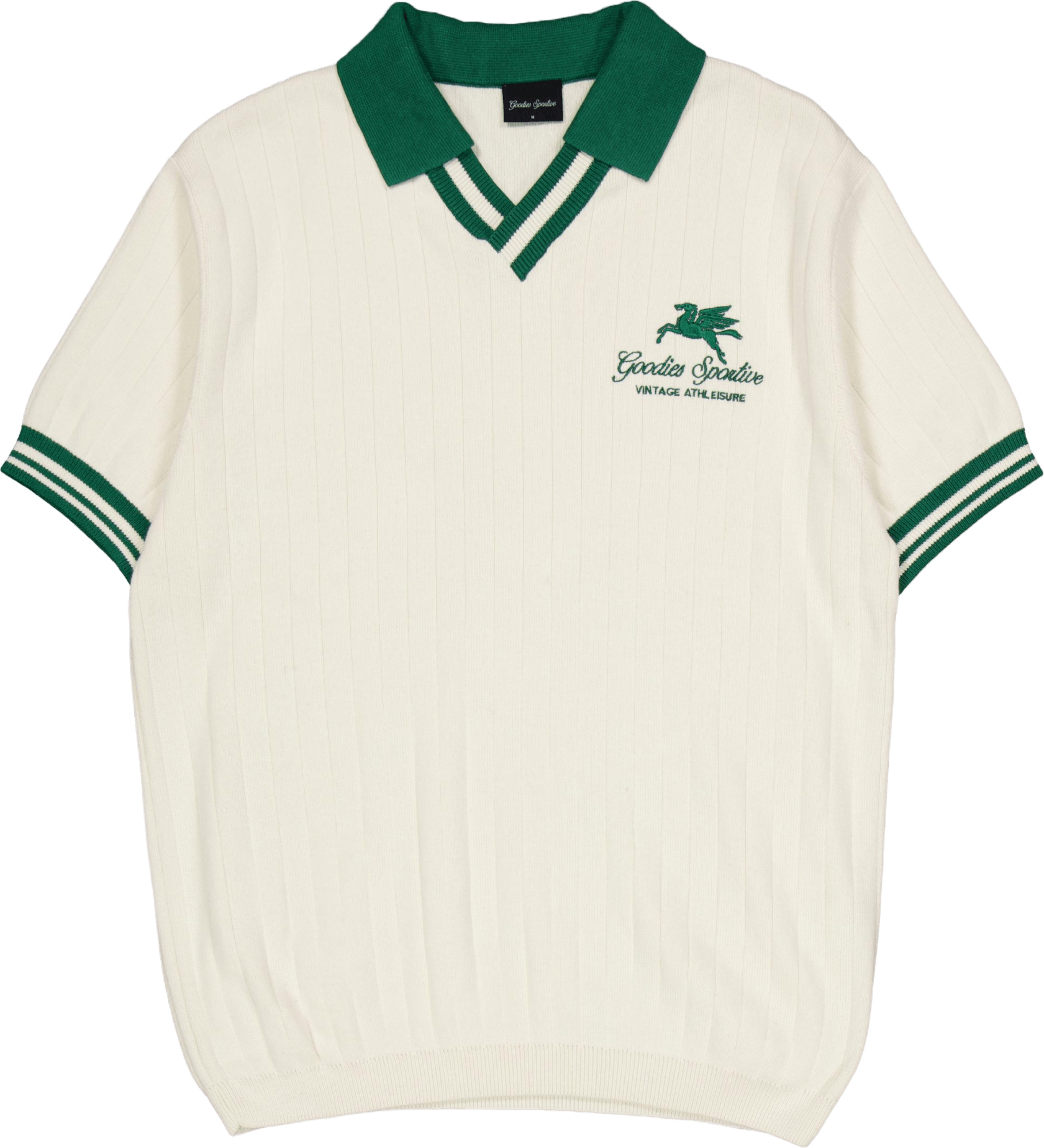 Tennis Vintage Polo White, Male, Kleding, Tops, Wit, L