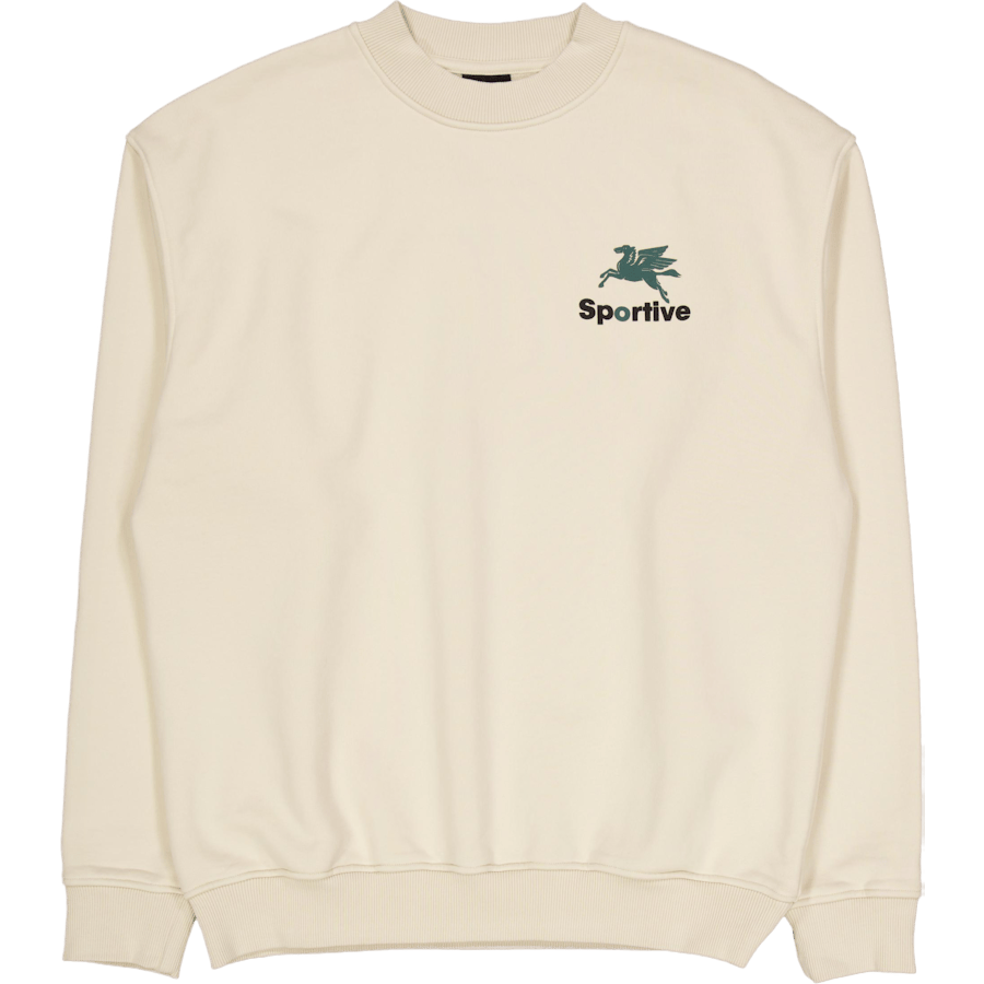 550gms Premium Hummus Crewneck Ecru