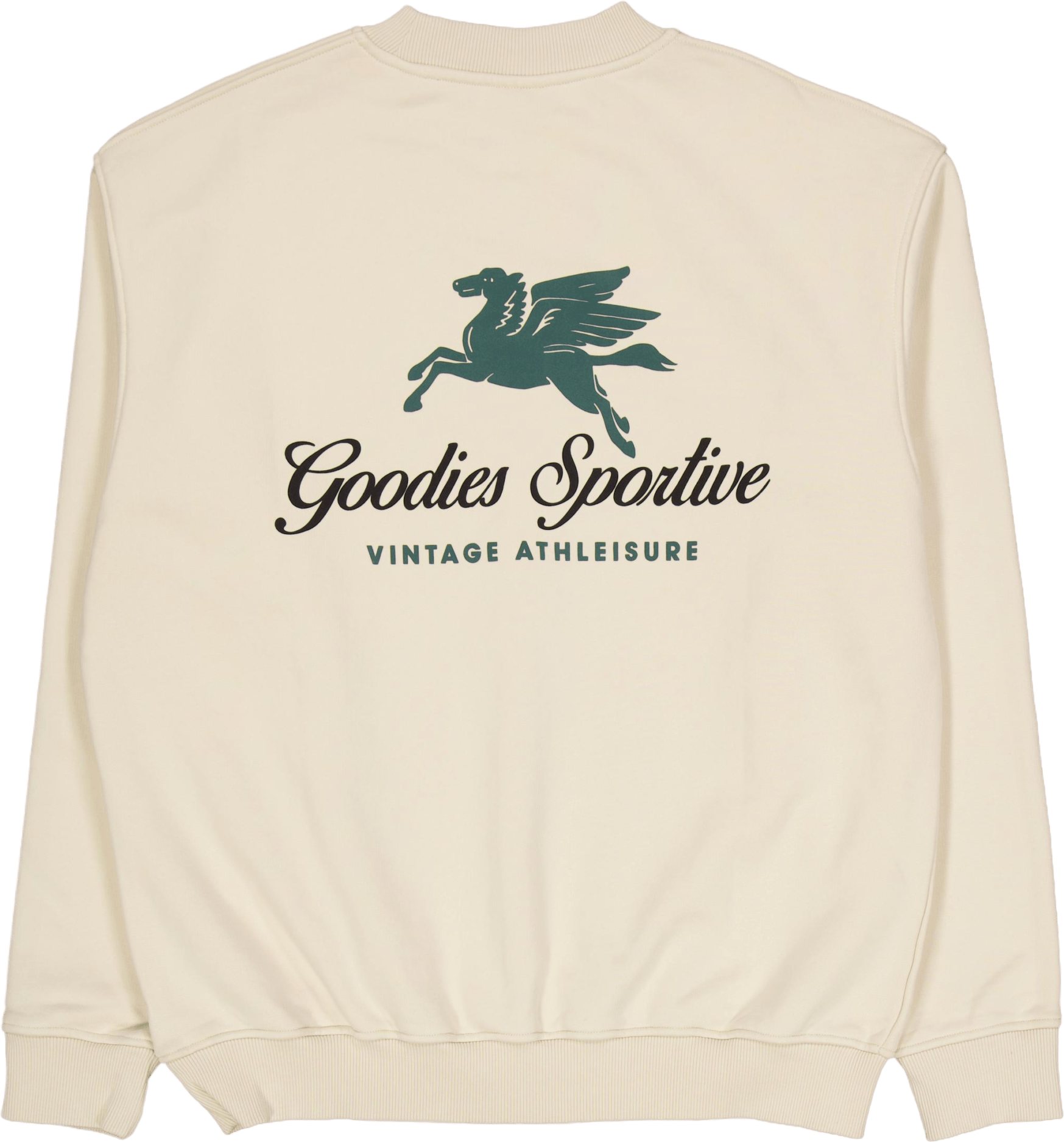 550gms Premium Hummus Crewneck Ecru - Bild 2