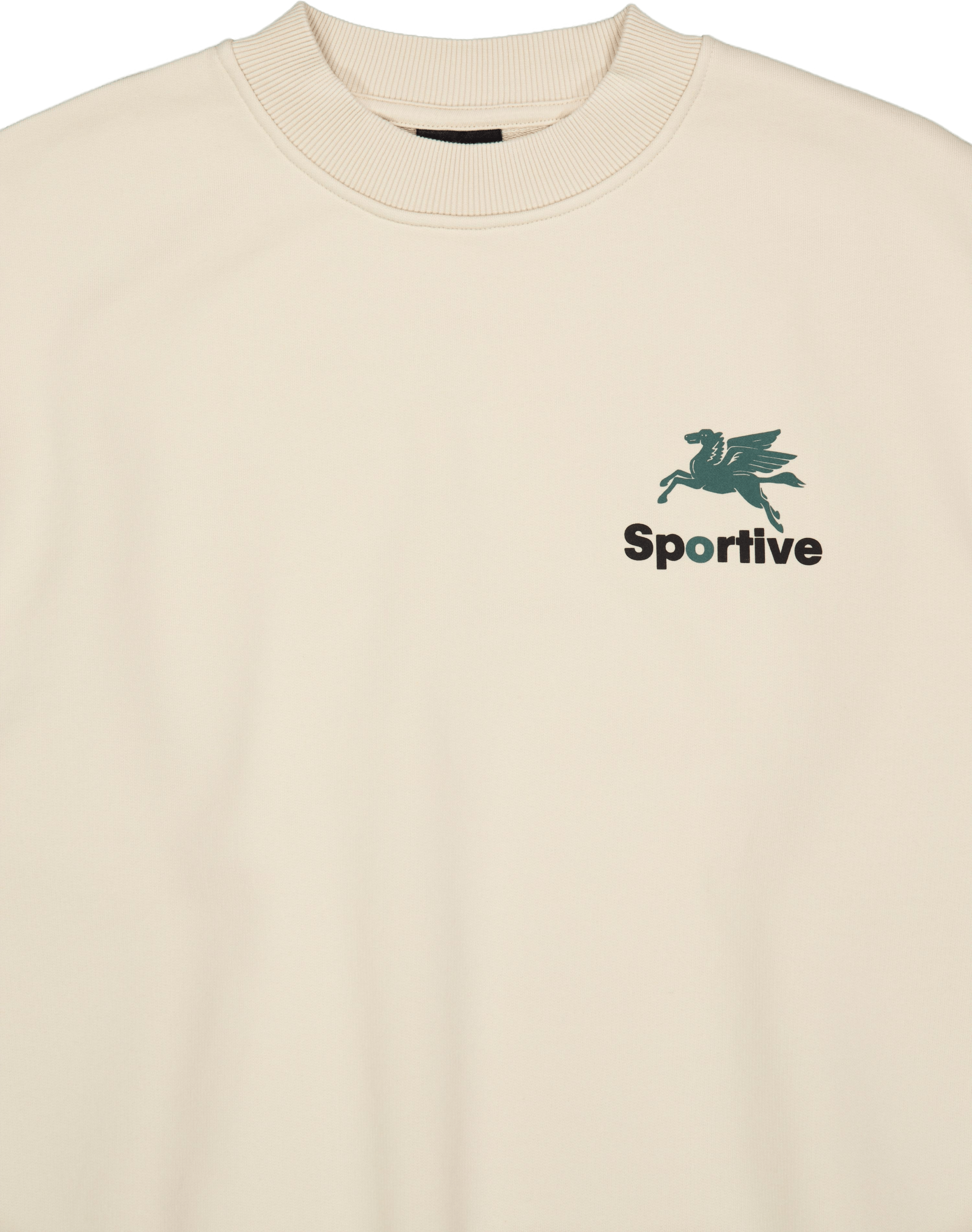 550gms Premium Hummus Crewneck Ecru - Bild 3