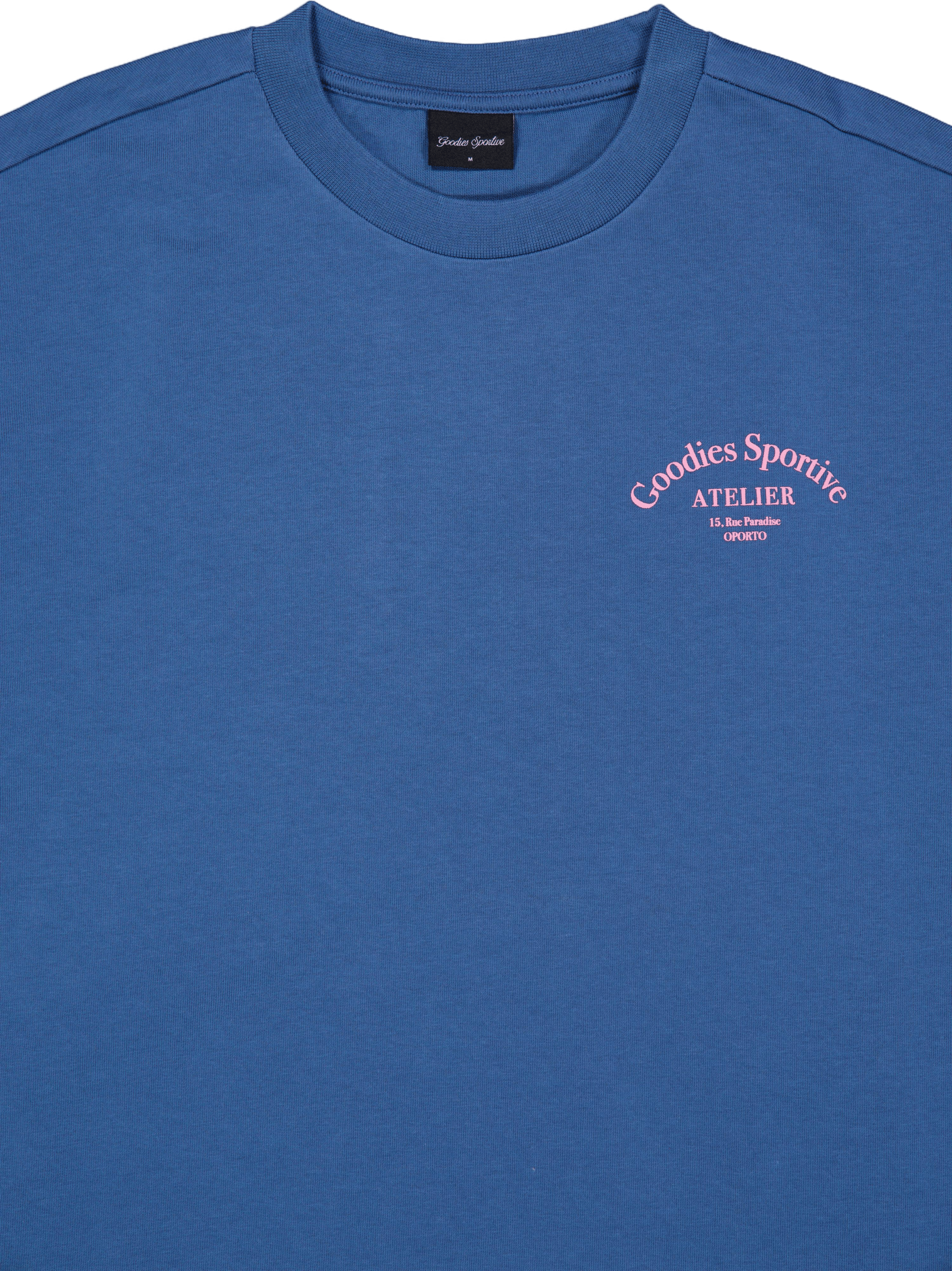 Premium Tee Stone Wash Blue - Bild 3