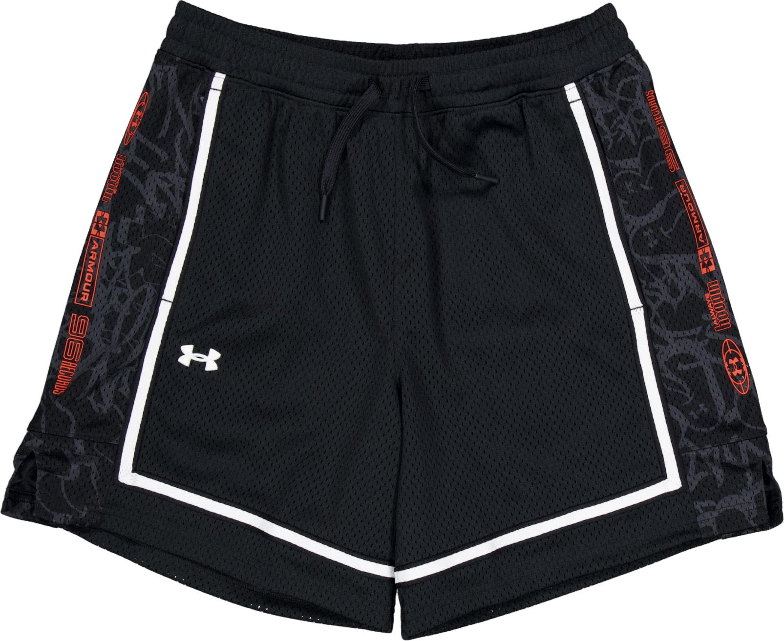Zone Pro 7″ Mesh Short Prntd Black