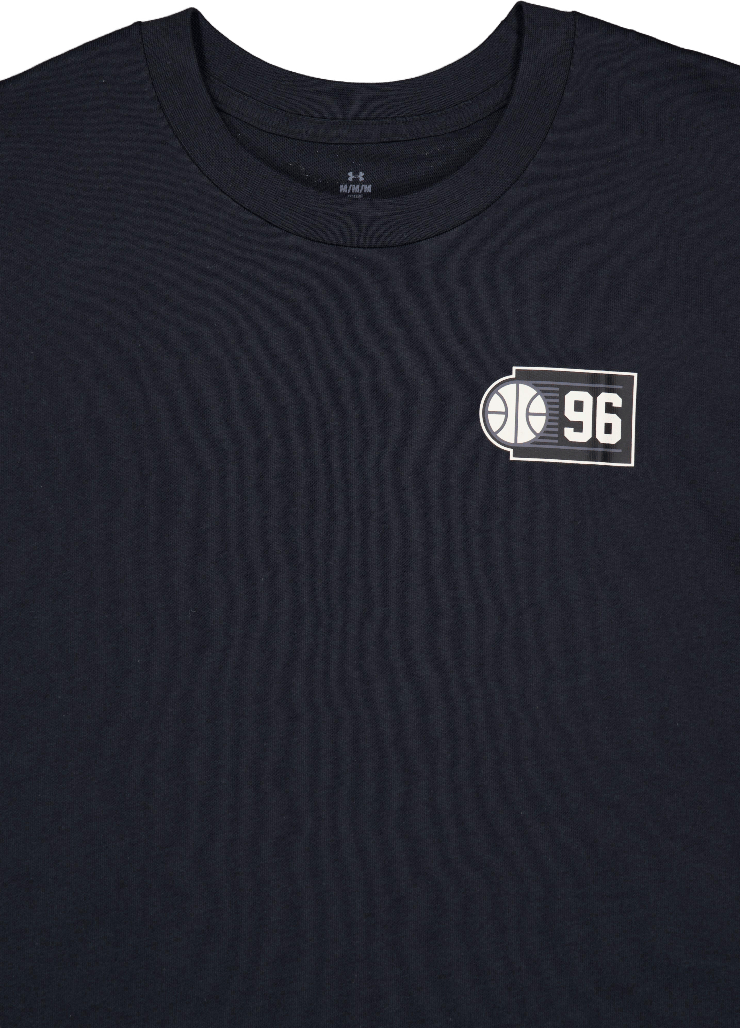 Ua M Hwt Hoops Courtside Ss Black - Bild 3