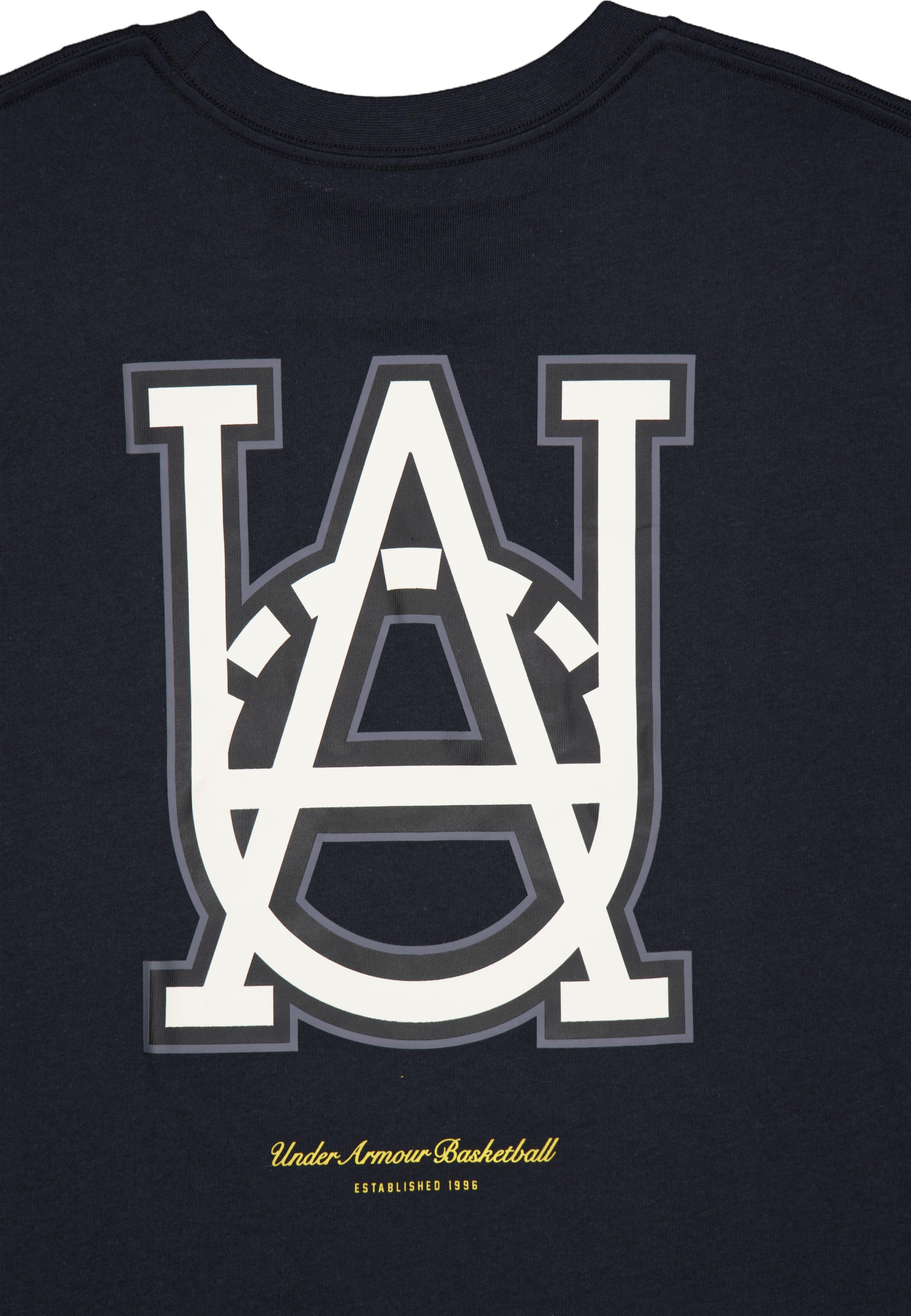 Ua M Hwt Hoops Courtside Ss Black - Bild 4