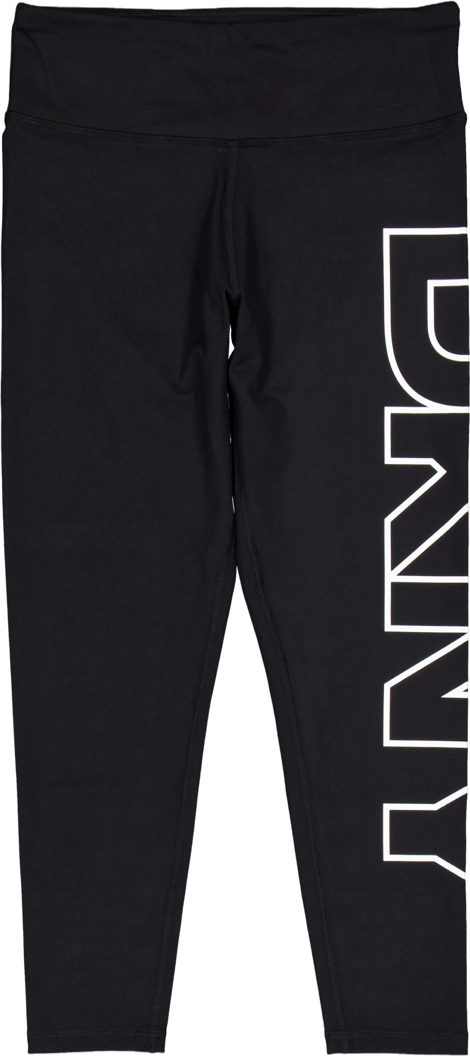 High Waist 7/8 Exploded Logo L Black/ White