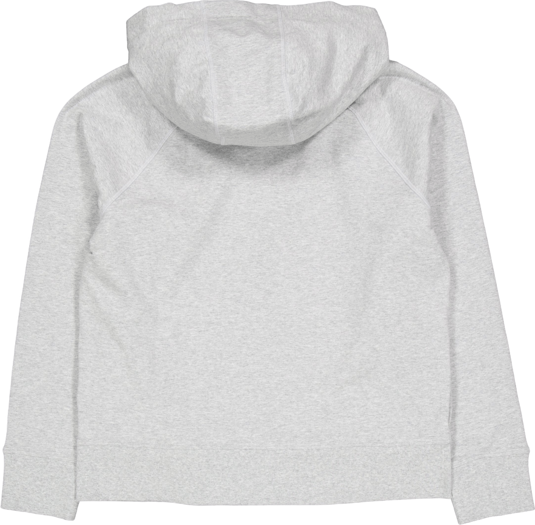 Two Tone Logo Drawcord Zip Hoo Pearl Grey Heather - Bild 2