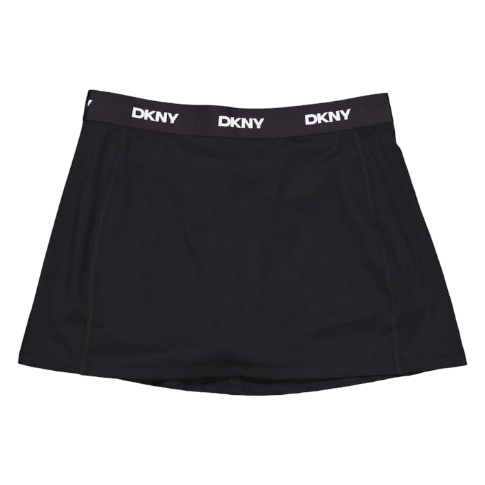 Logo Elastic Skort Black, Female, Apparels, skirts & dresses, Black, XL