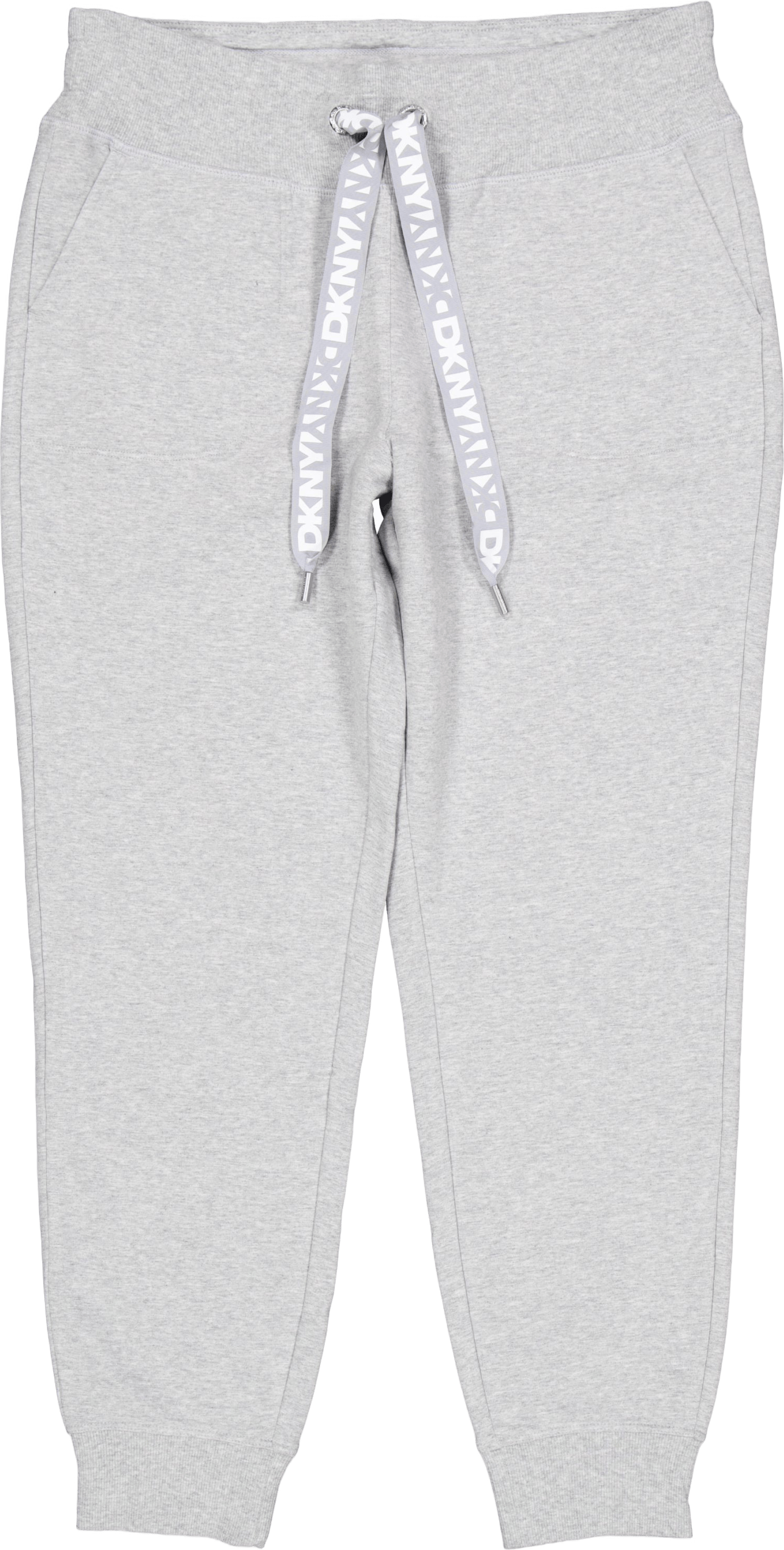 Two Tone Logo Drawcord Jogger Pearl Grey Heather