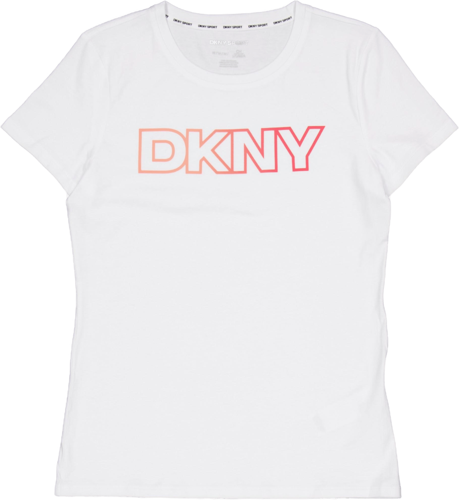 Ombre Outline Logo C White/trop Peach