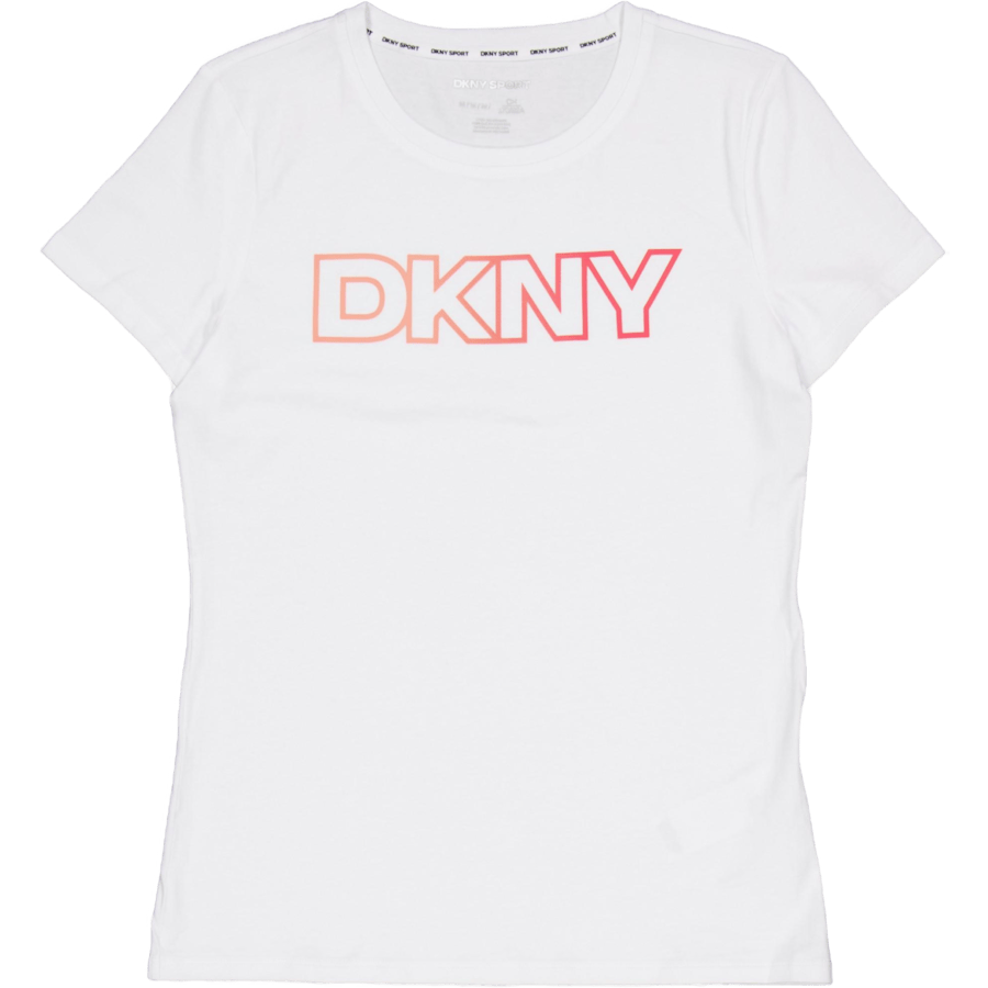 Ombre Outline Logo C White/trop Peach