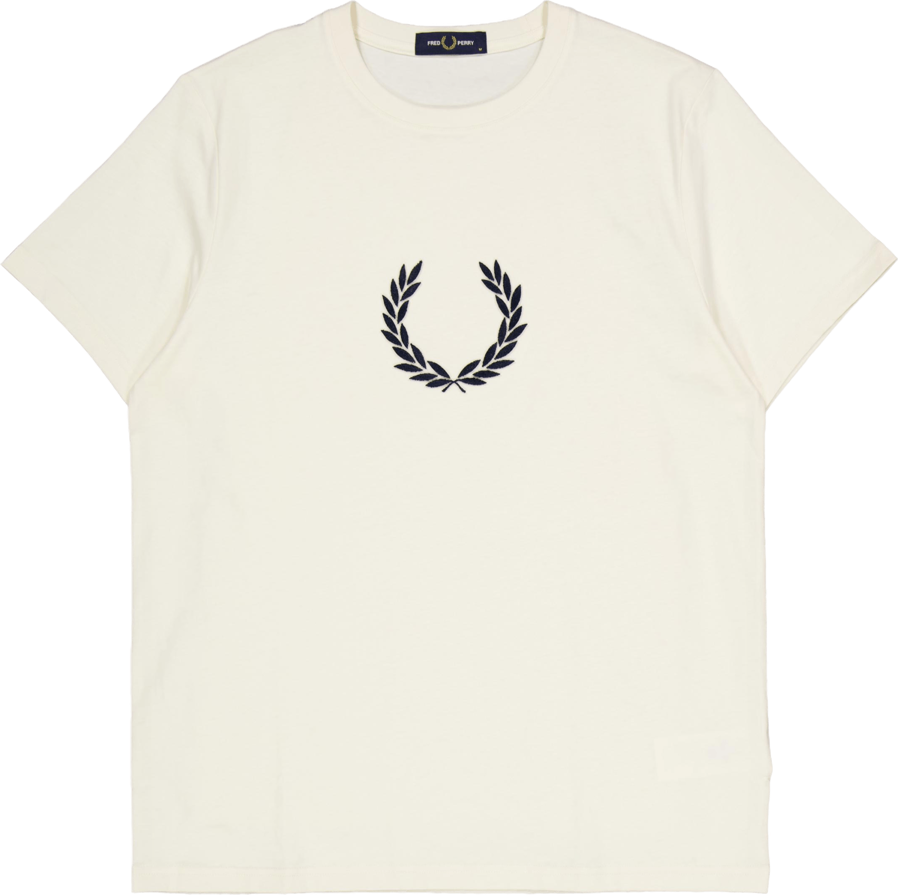 Textr Laurel Wreath Tee Ecru, Male, Odevy, Tops, Biely, XL