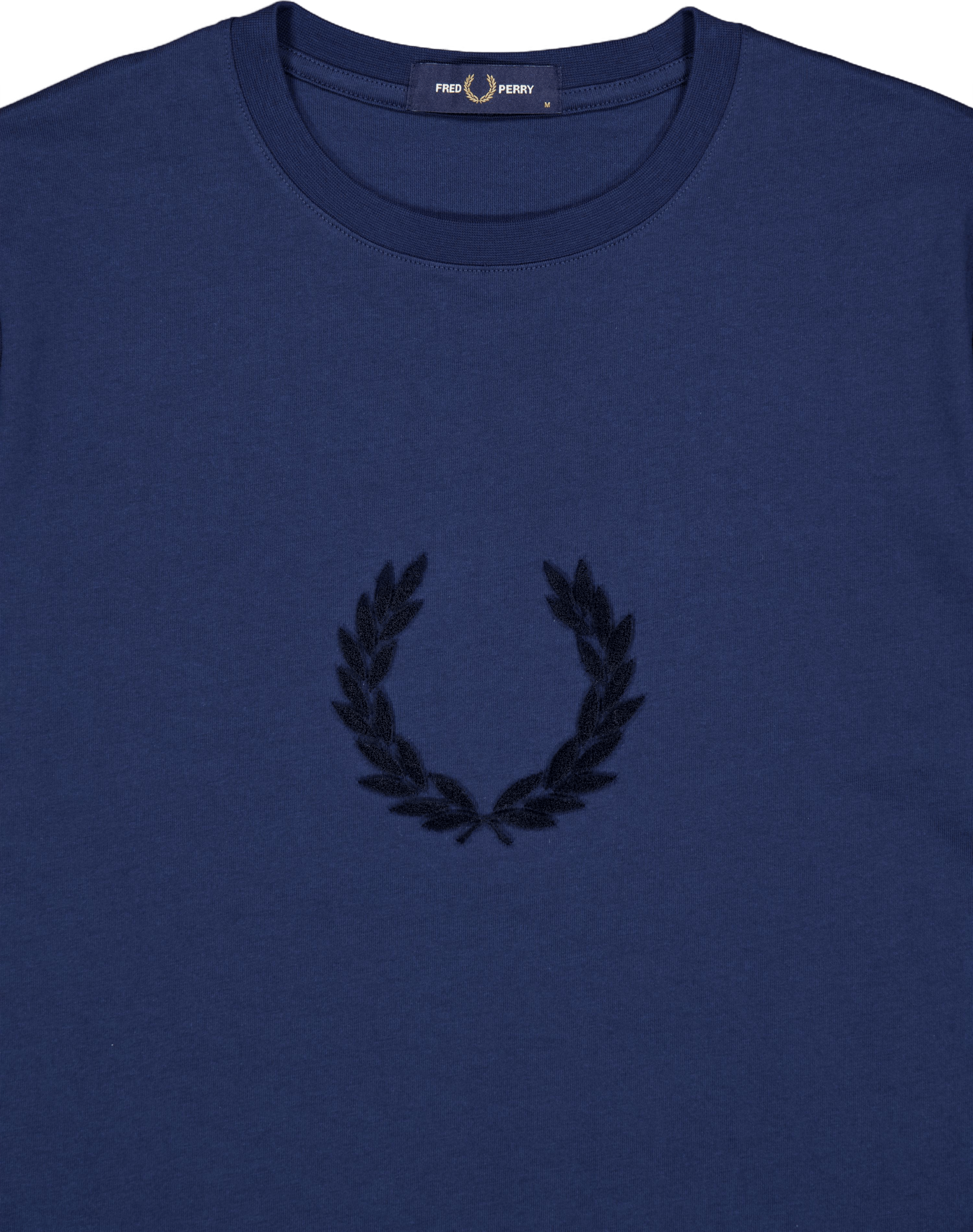 Textr Laurel Wreath Tee Tennis Blue - Bild 3