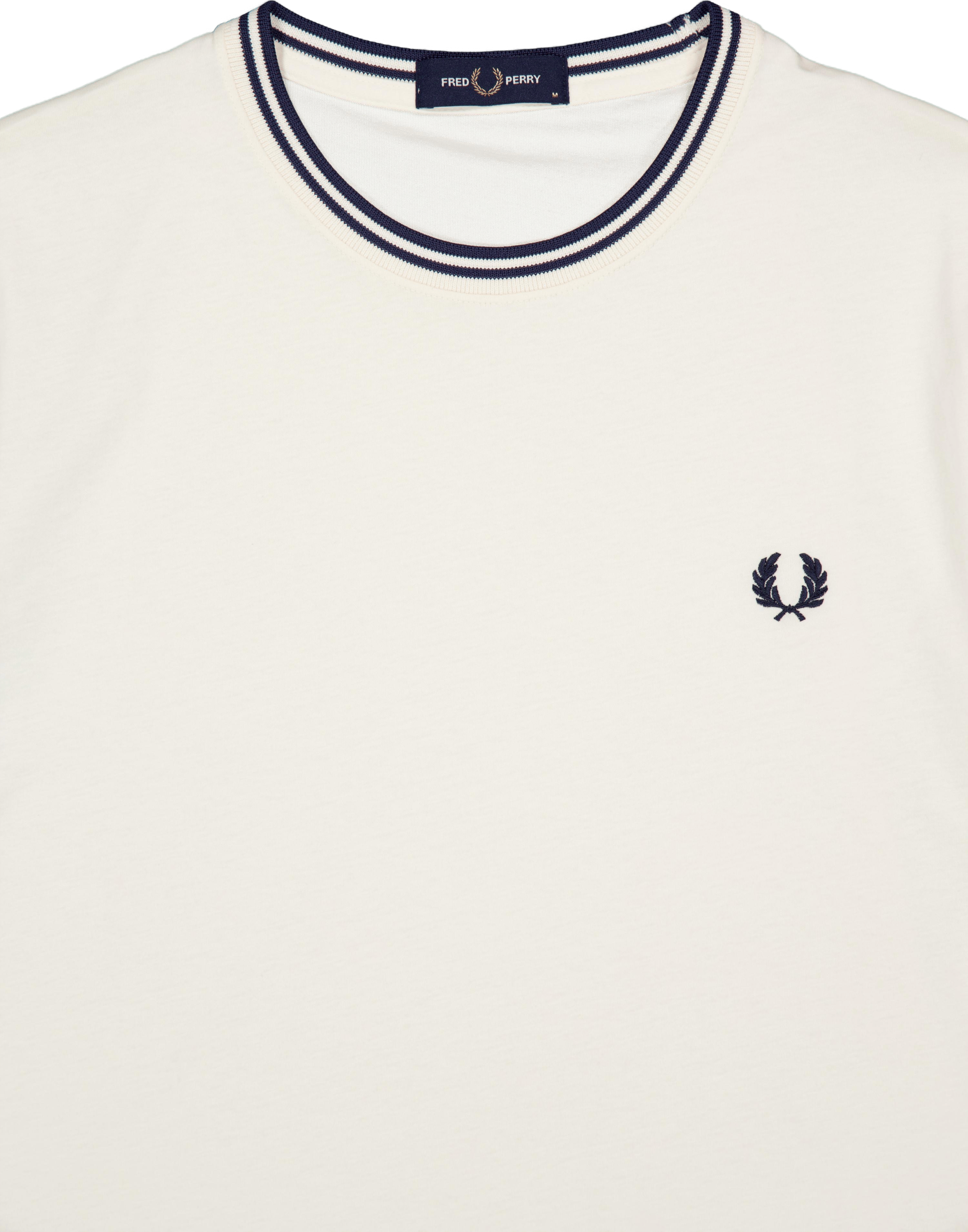 Twin Tipped T-shirt Ecru/tennis Blue - Bild 3