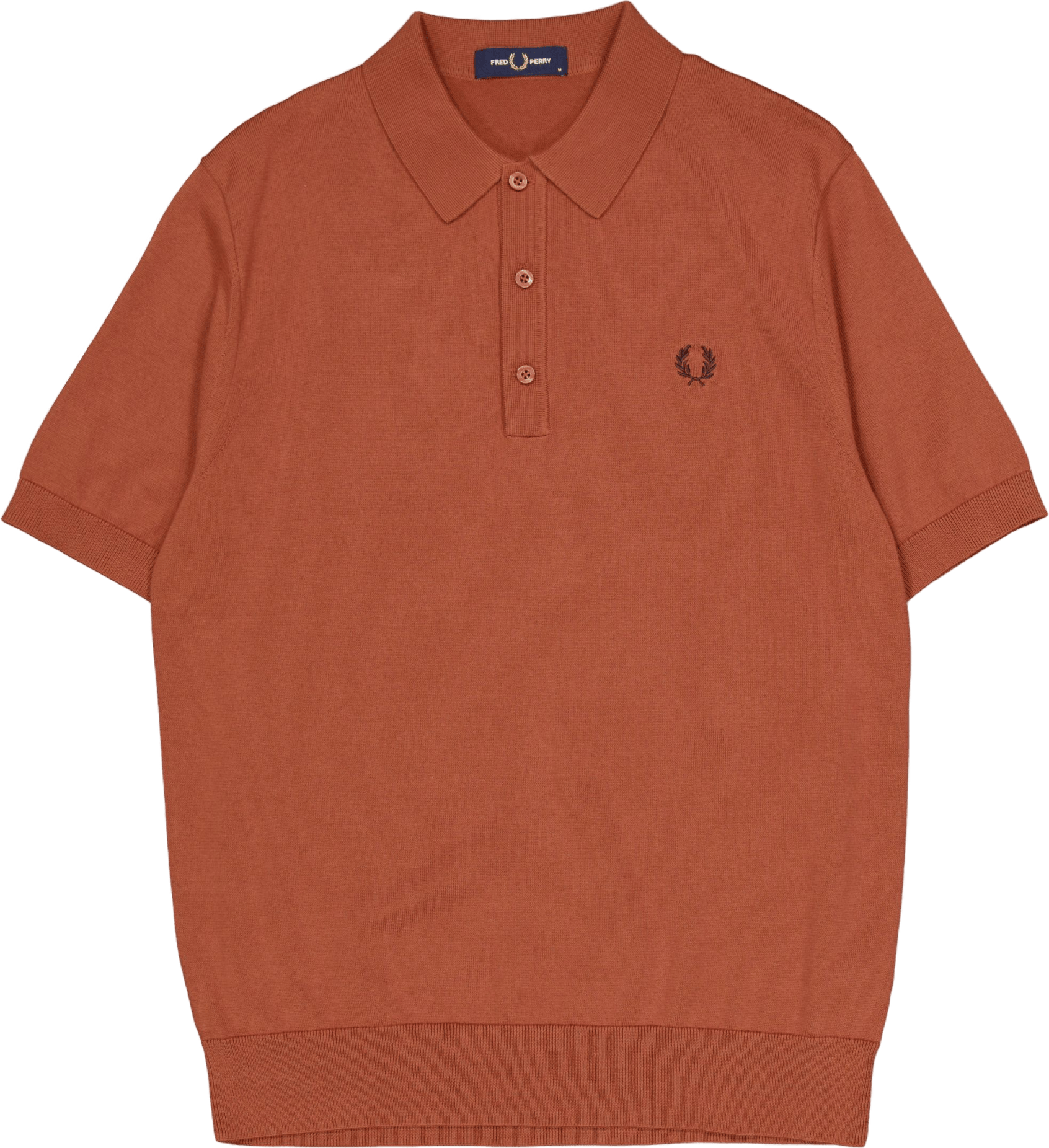 Cotton Knitted Shirt Cinnamon
