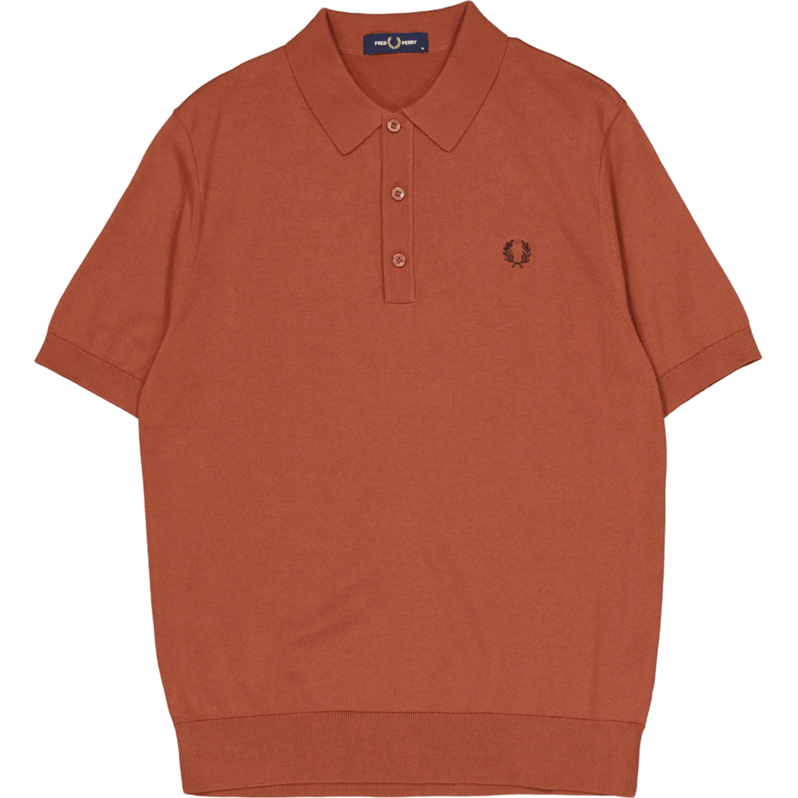 Cotton Knitted Shirt Cinnamon