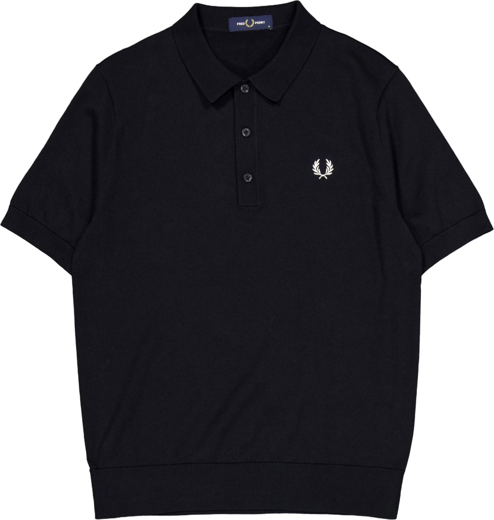 Cotton Knitted Shirt Black