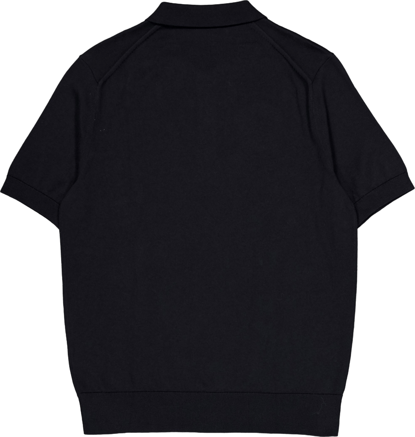 Cotton Knitted Shirt Black - Bild 2