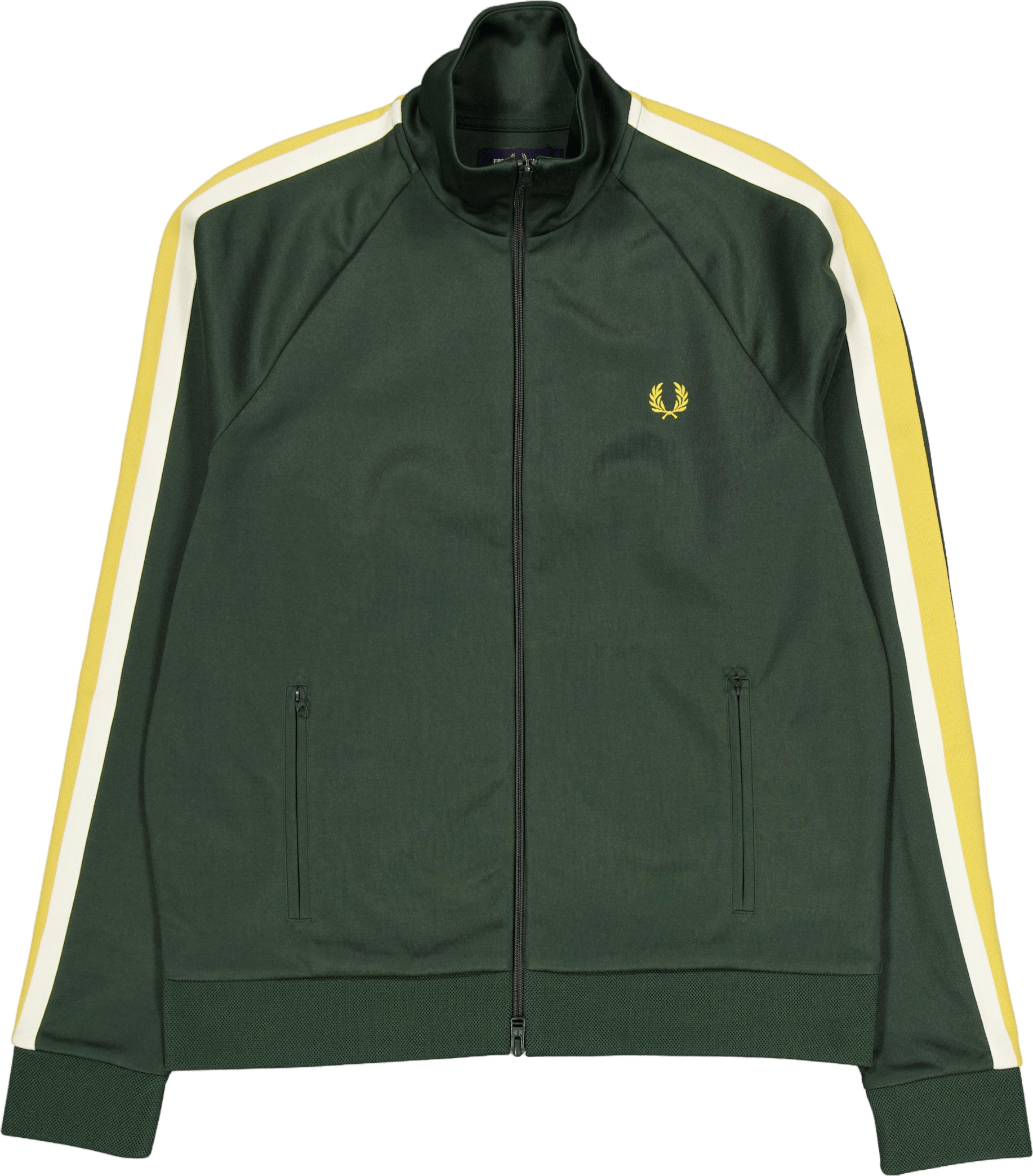 Two Col Tape Trk Jkt Court Green