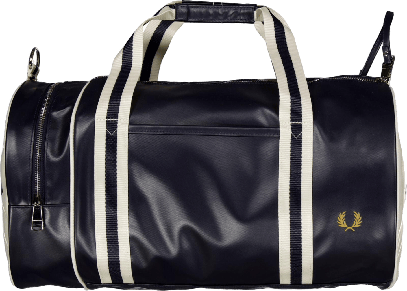 Classic Barrel Bag Navy-ecru, Male, Utstyr, Tilbehør, Svart, ONESIZE