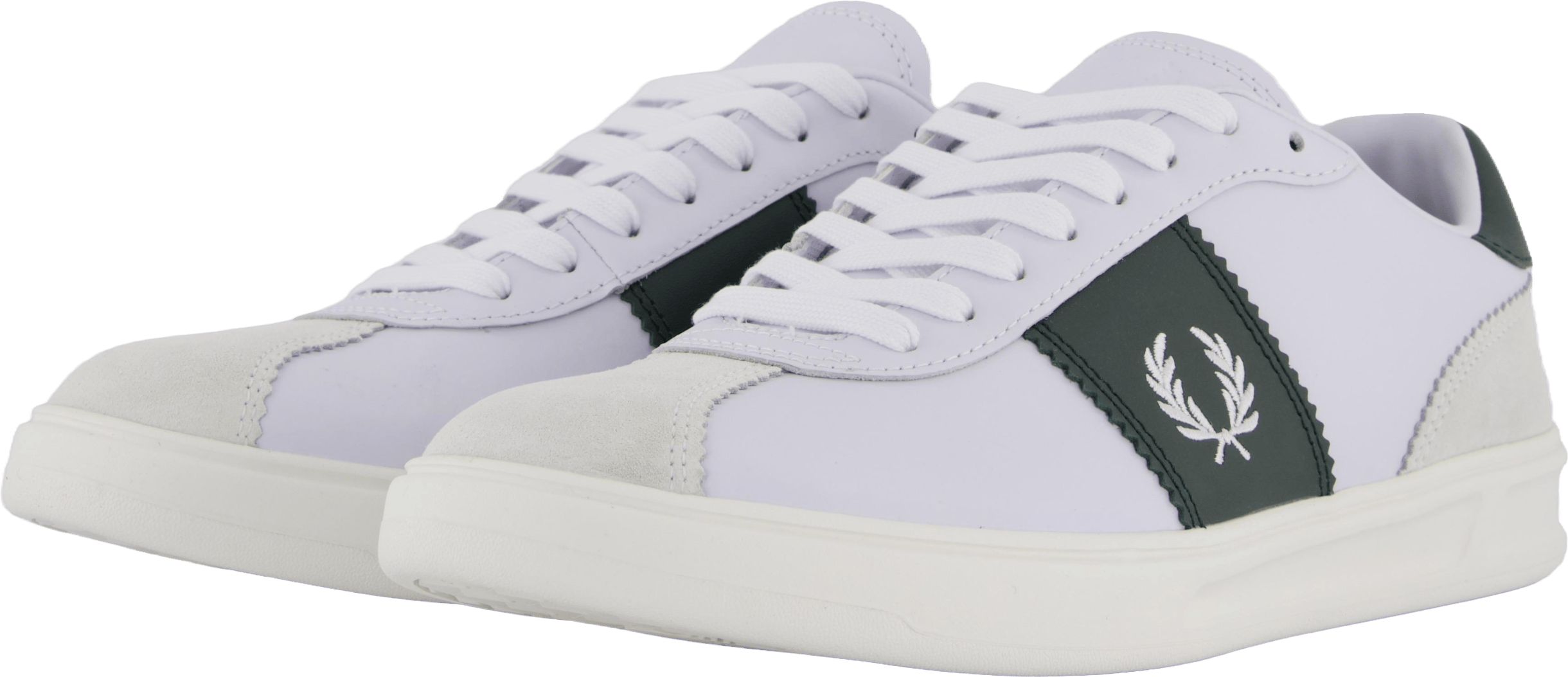 B4 Leather / Suede White - Bild 2