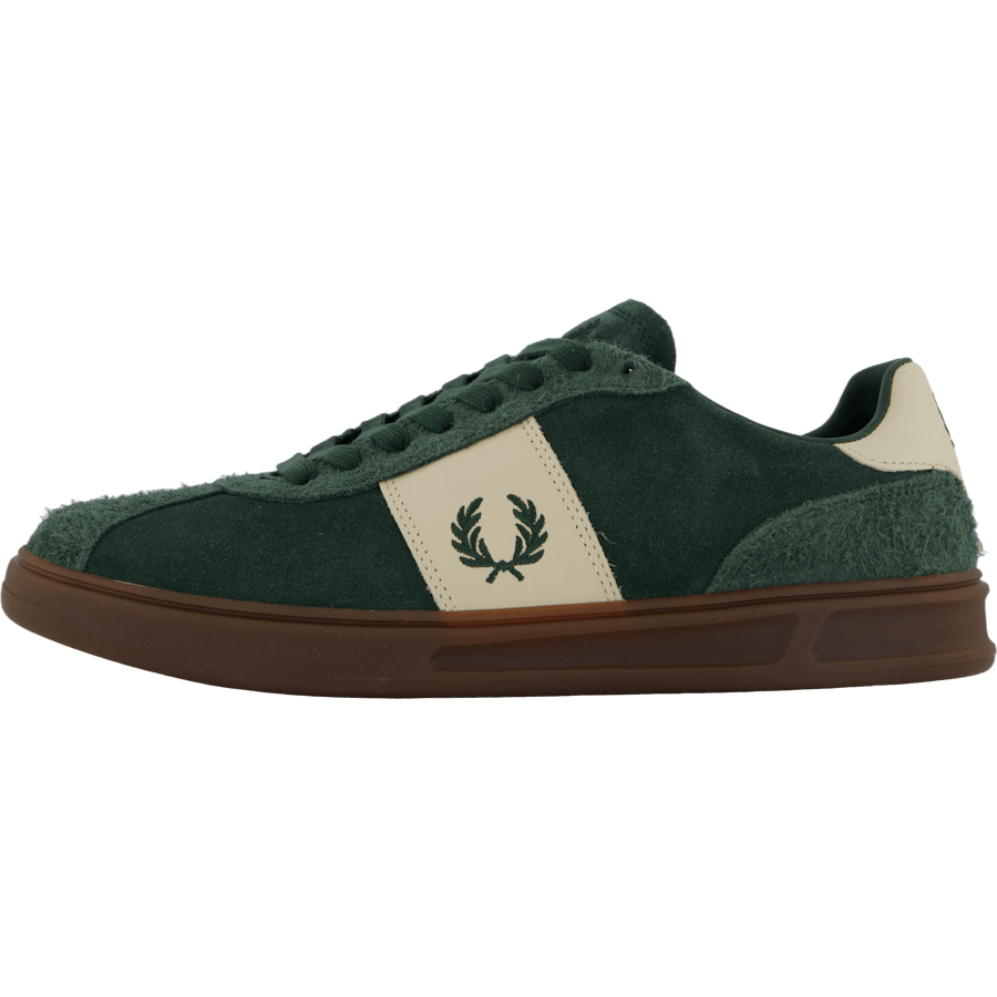 B4 Suede/leather Court Green