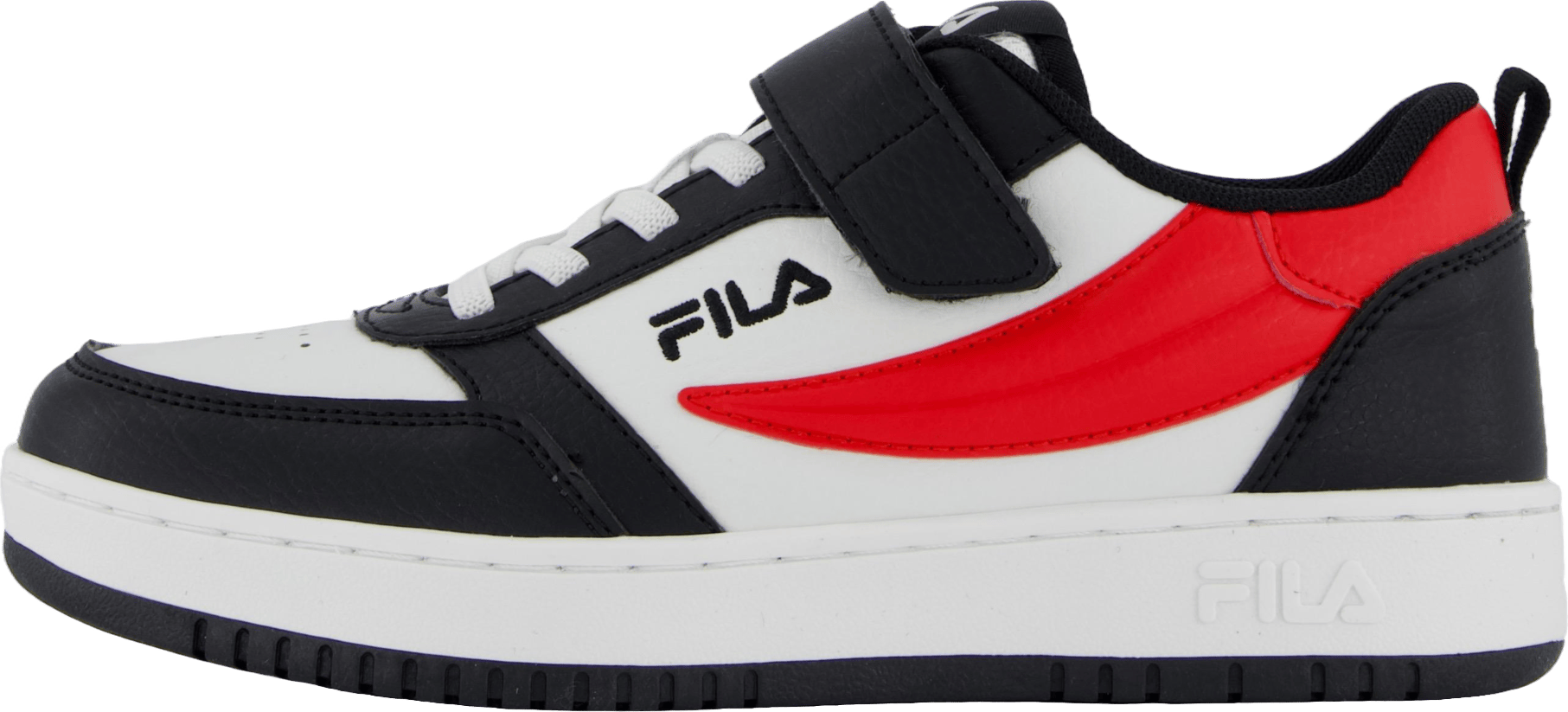 Fila Rega Nf Velcro Kids Black-fila Red