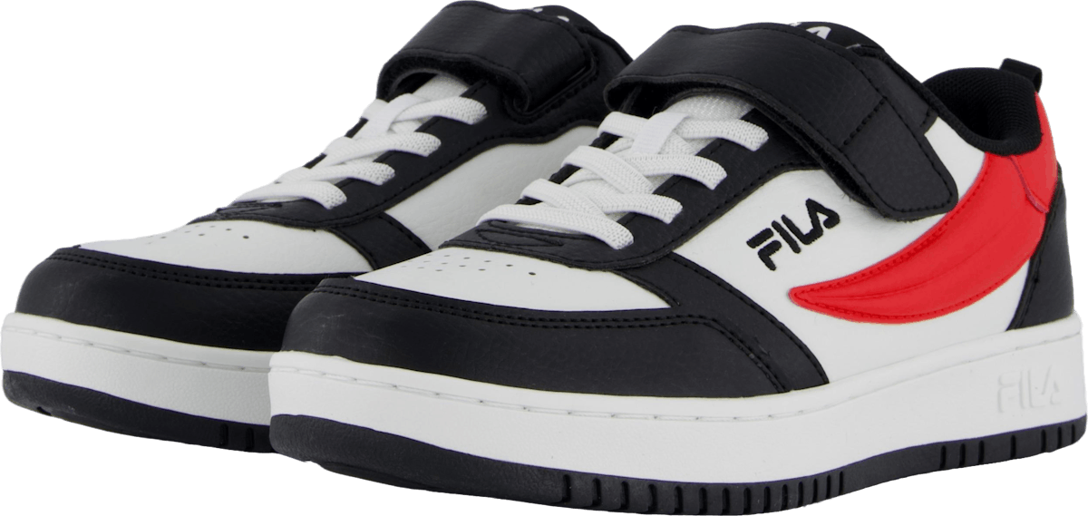 Fila Rega Nf Velcro Kids Black-fila Red