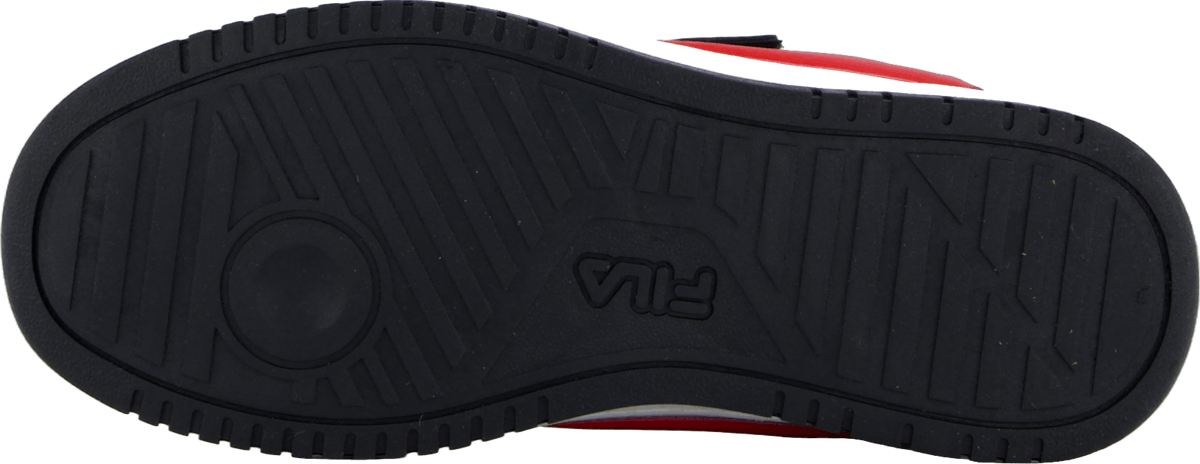Fila Rega Nf Velcro Kids Black-fila Red