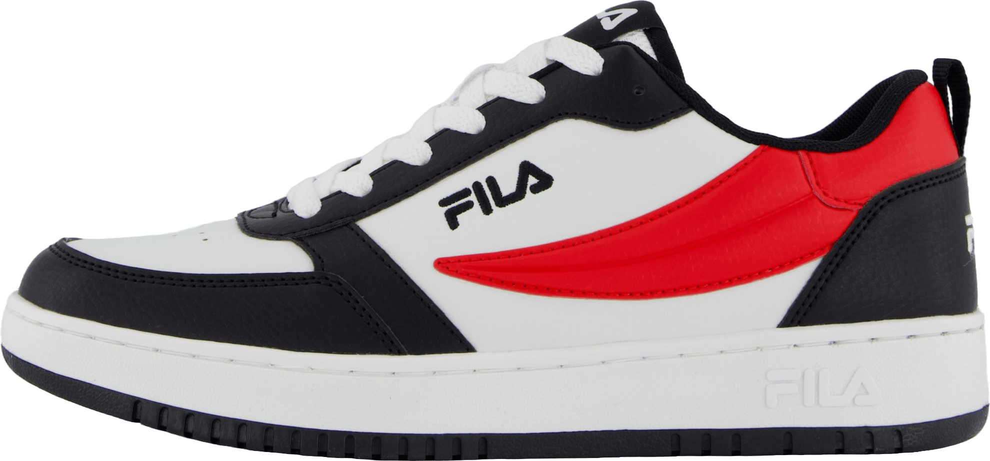 Fila Rega Nf Teens Black-fila Red