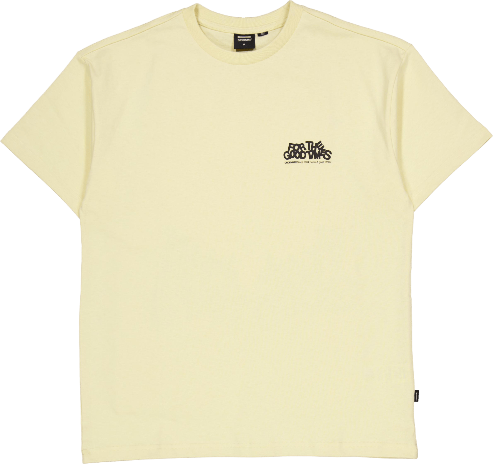 Trooper Tee Ay6 Light Yellow Flower Times, Male, Kleding, Tops, Beige, XL