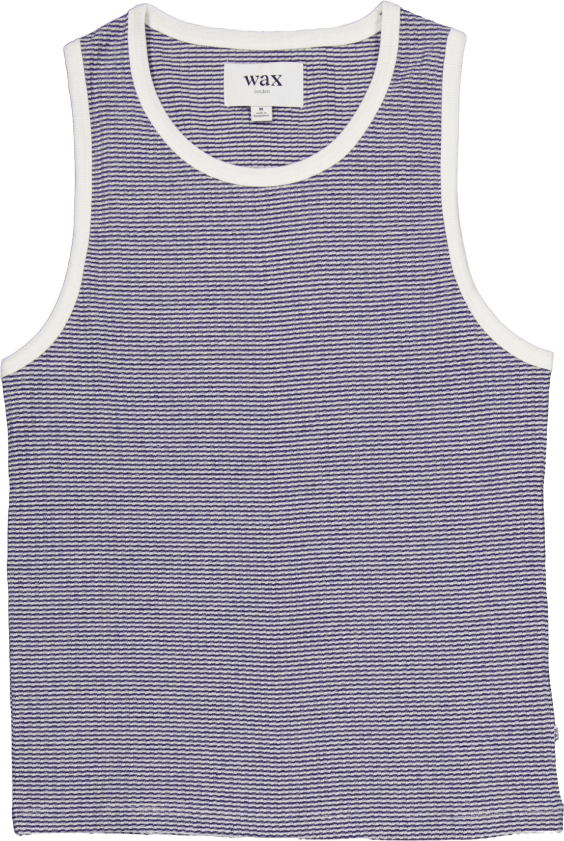 Montague Vest Blue / Ecru