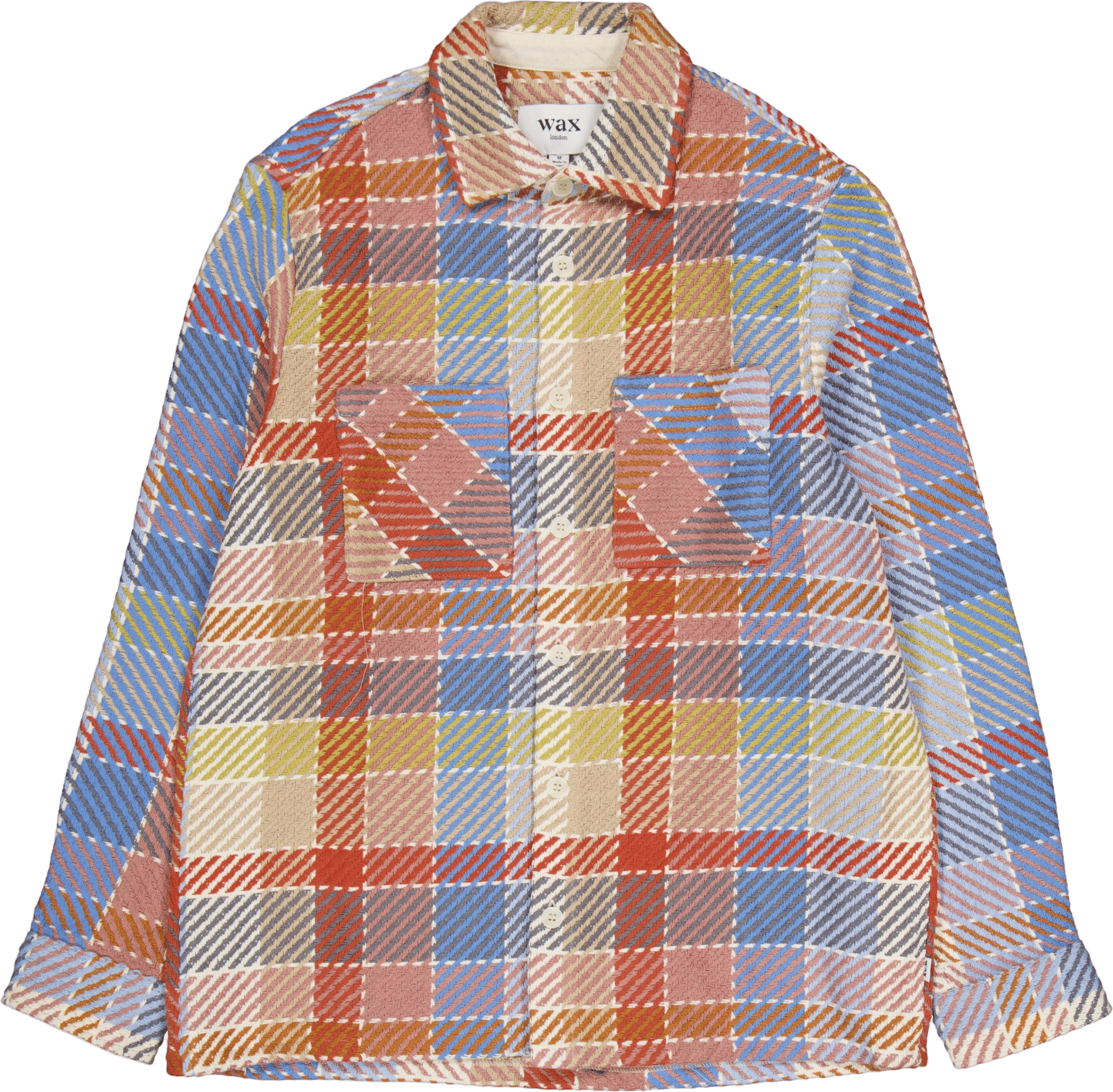 Whiting Overshirt Orange / Blue