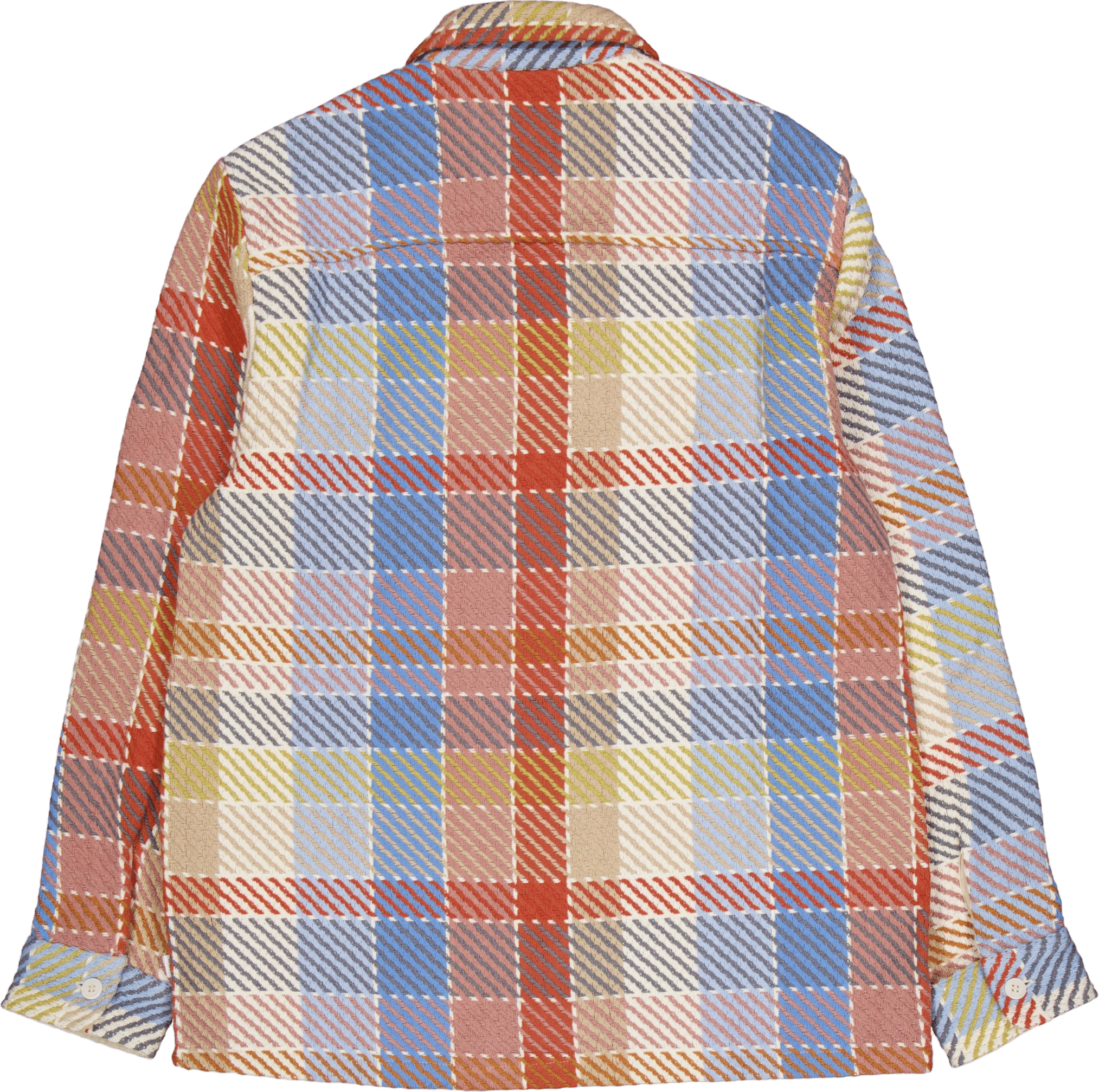 Whiting Overshirt Orange / Blue - Bild 2