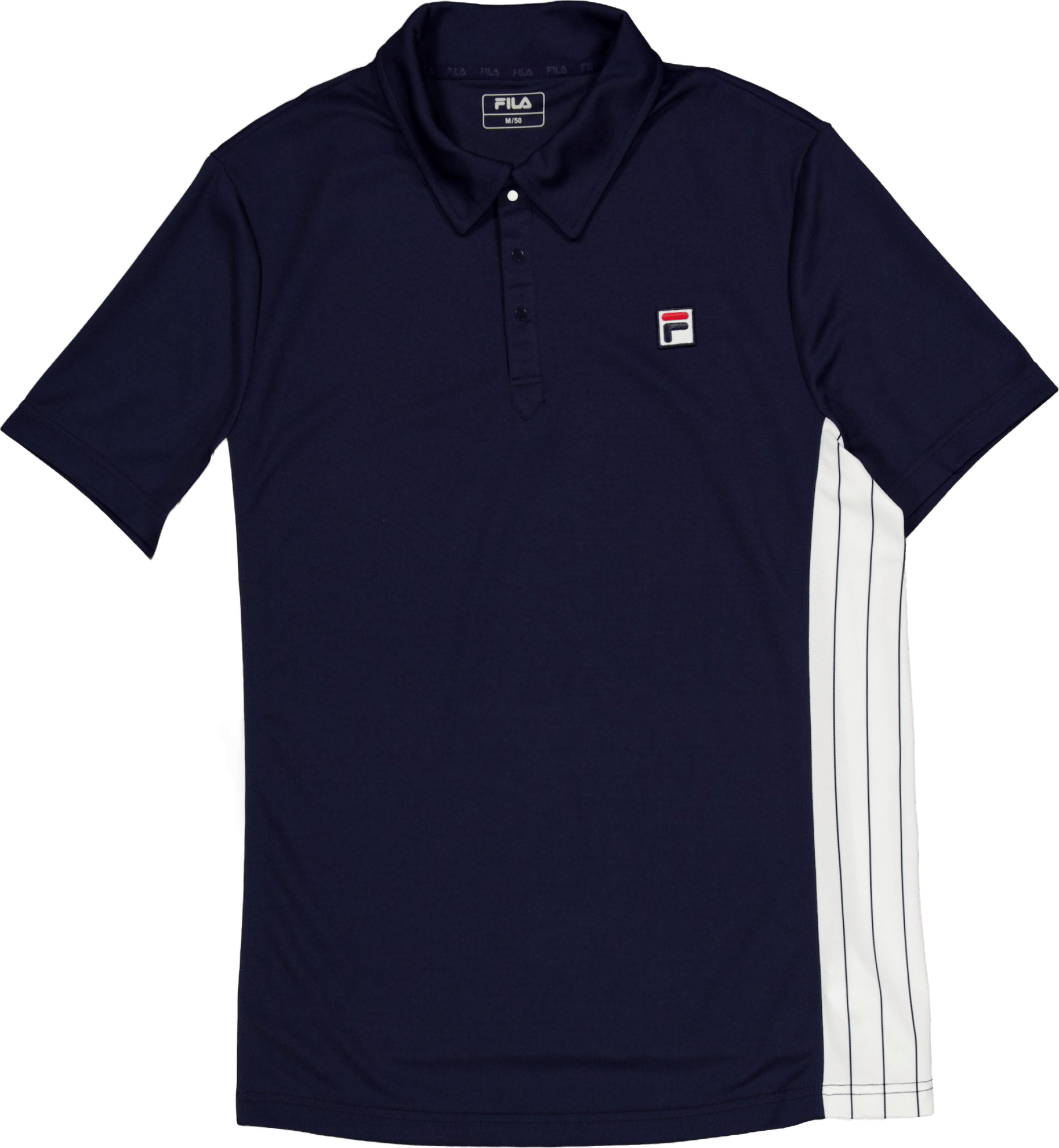 Polo Piero Navy White