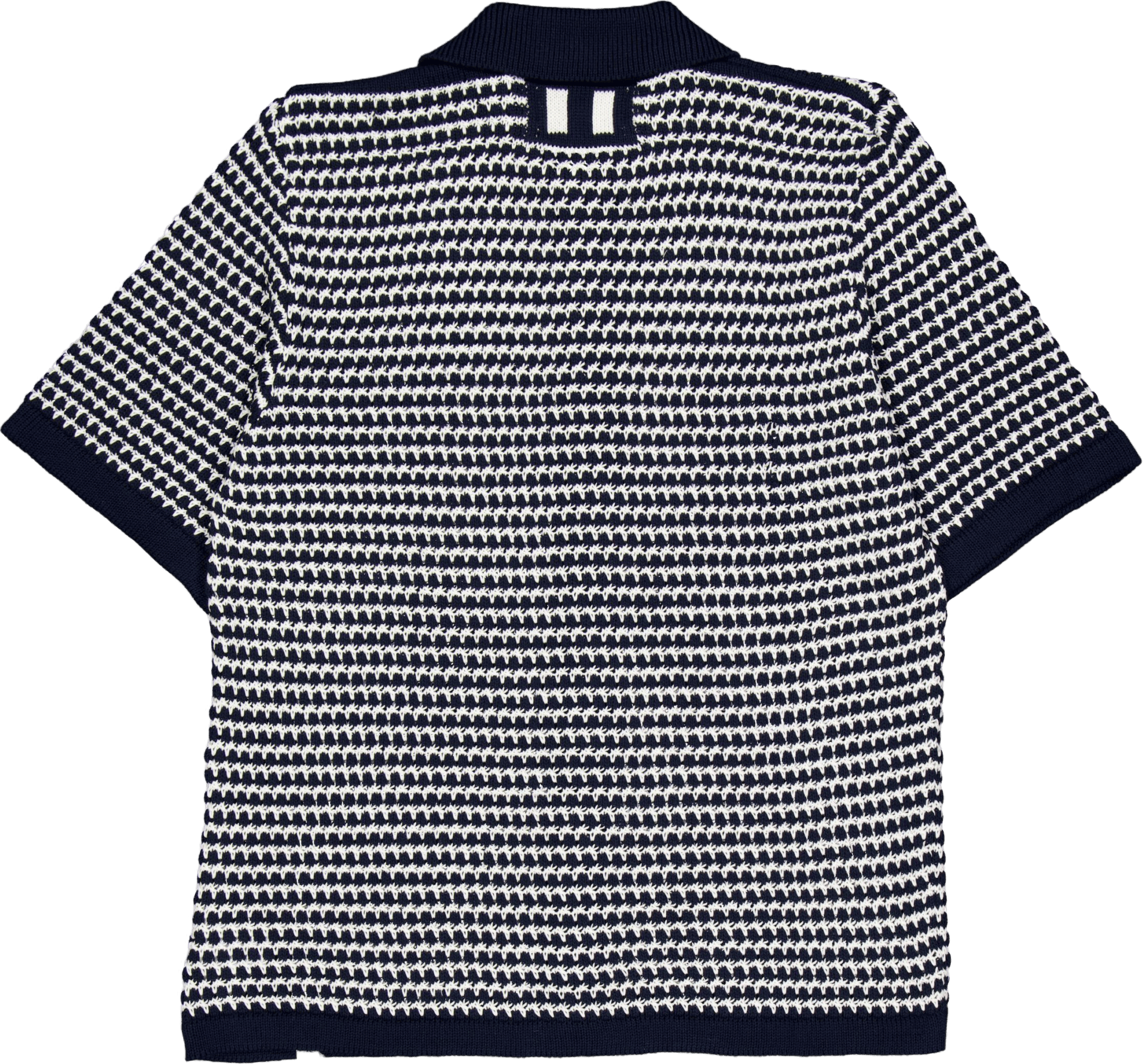 Island Crochet Shirt Navy - Bild 2