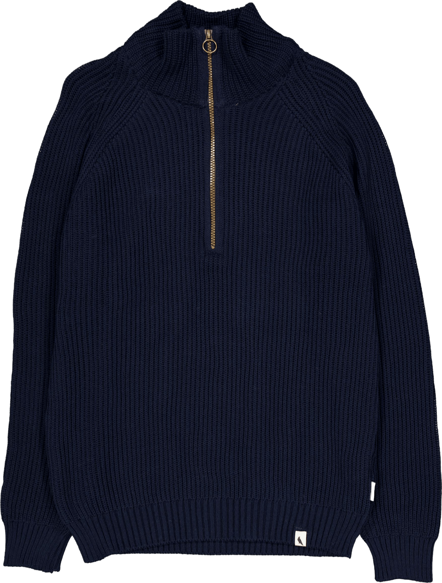 Felix Quarter Zip Jumper Navy