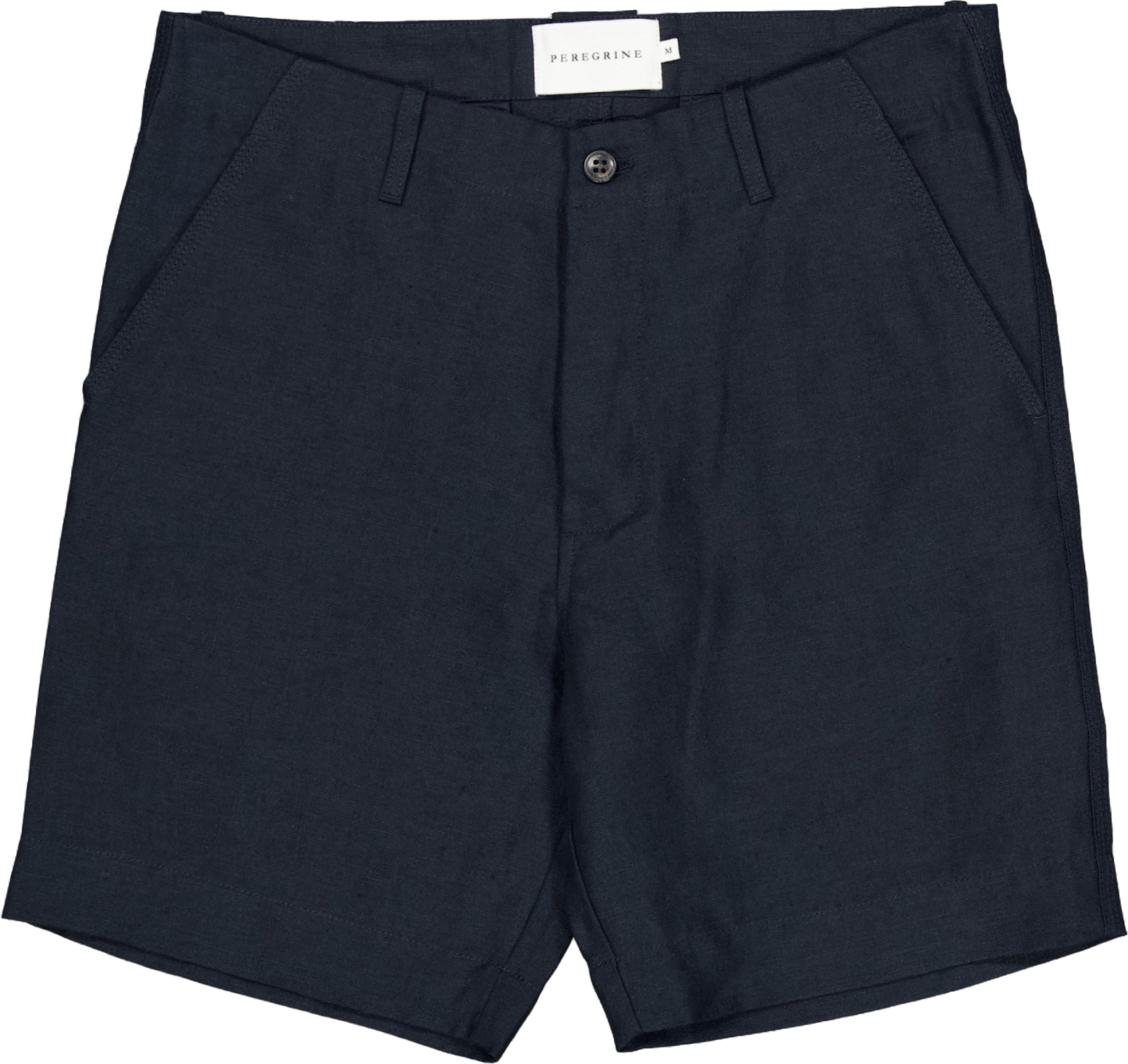 Grange Linen Shorts Navy