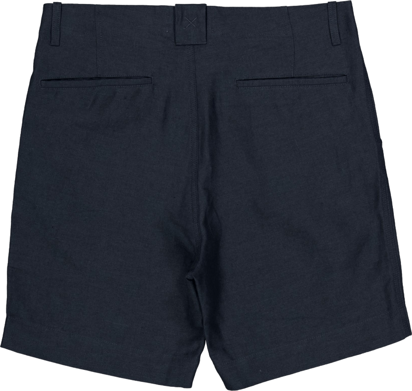 Grange Linen Shorts Navy - Bild 2