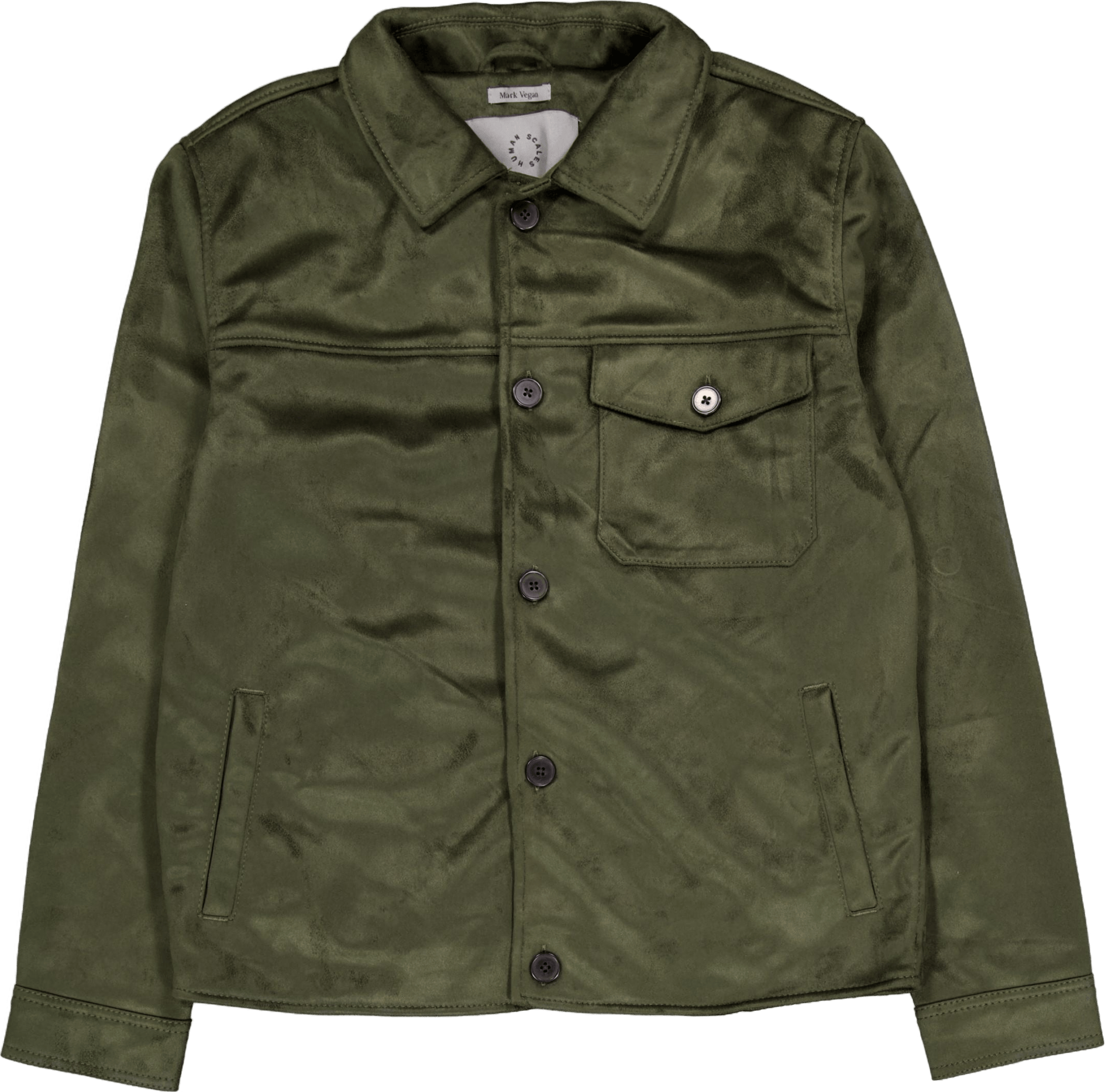 Mark Vegan Suede Moss Green