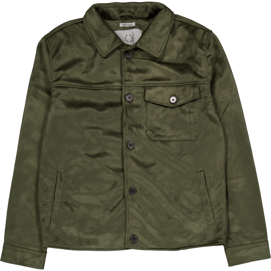 Mark Vegan Suede Moss Green