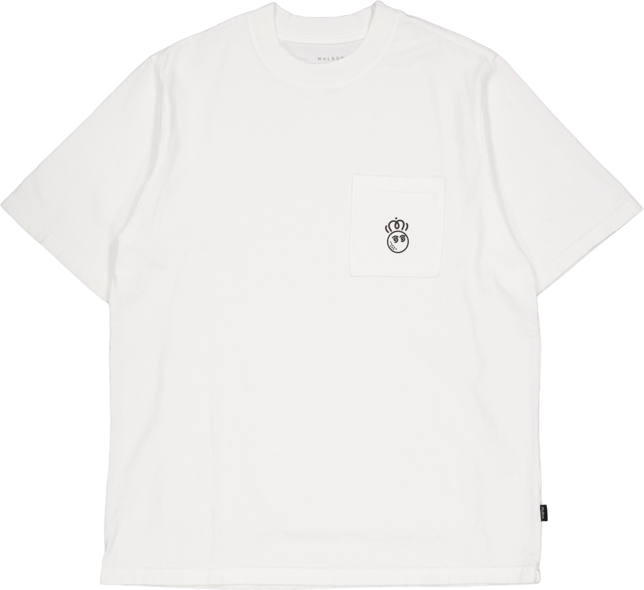 Roll King Pocket T-shirt White