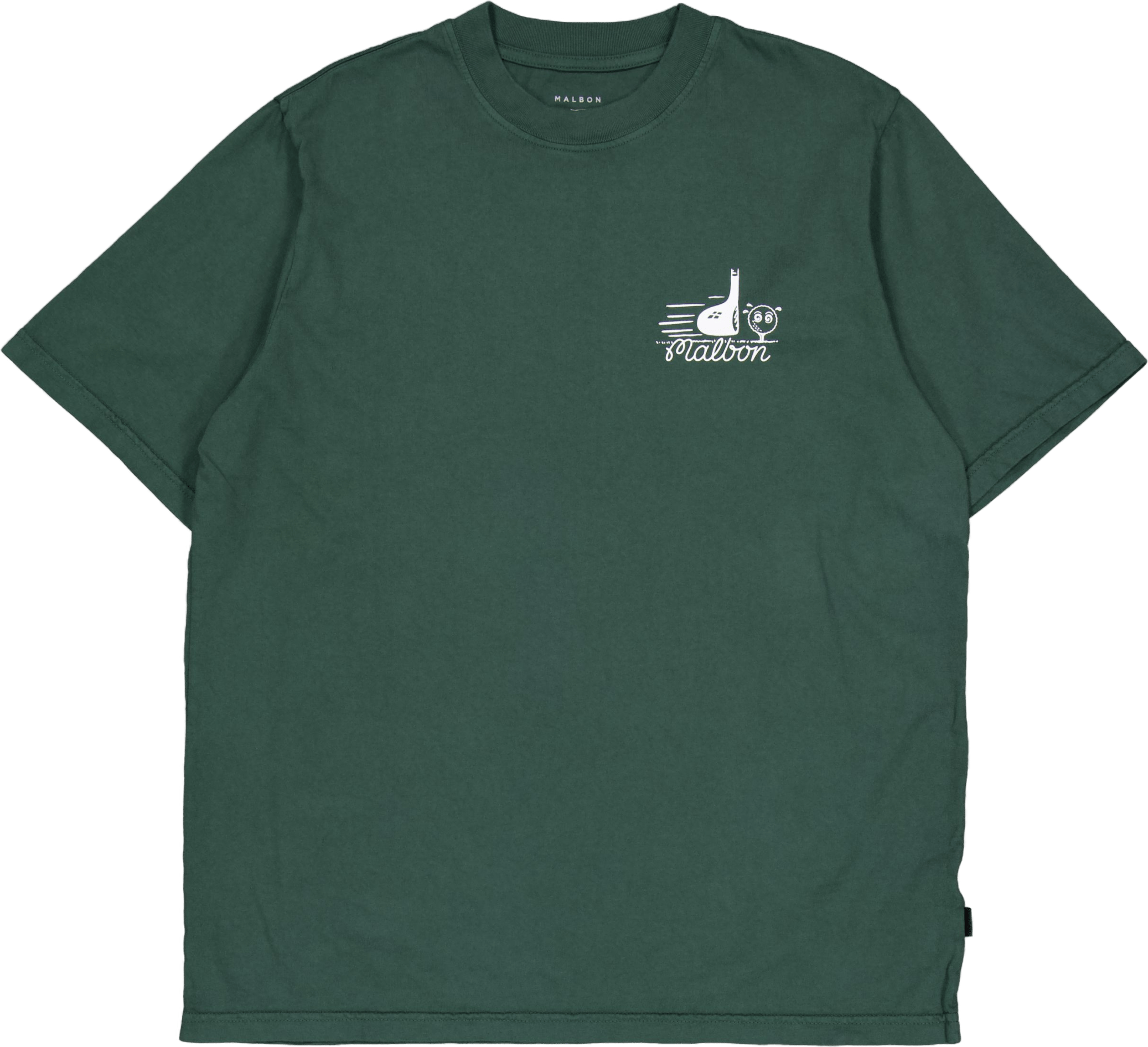 Punch Shot Ss T-shirt Malbon Green