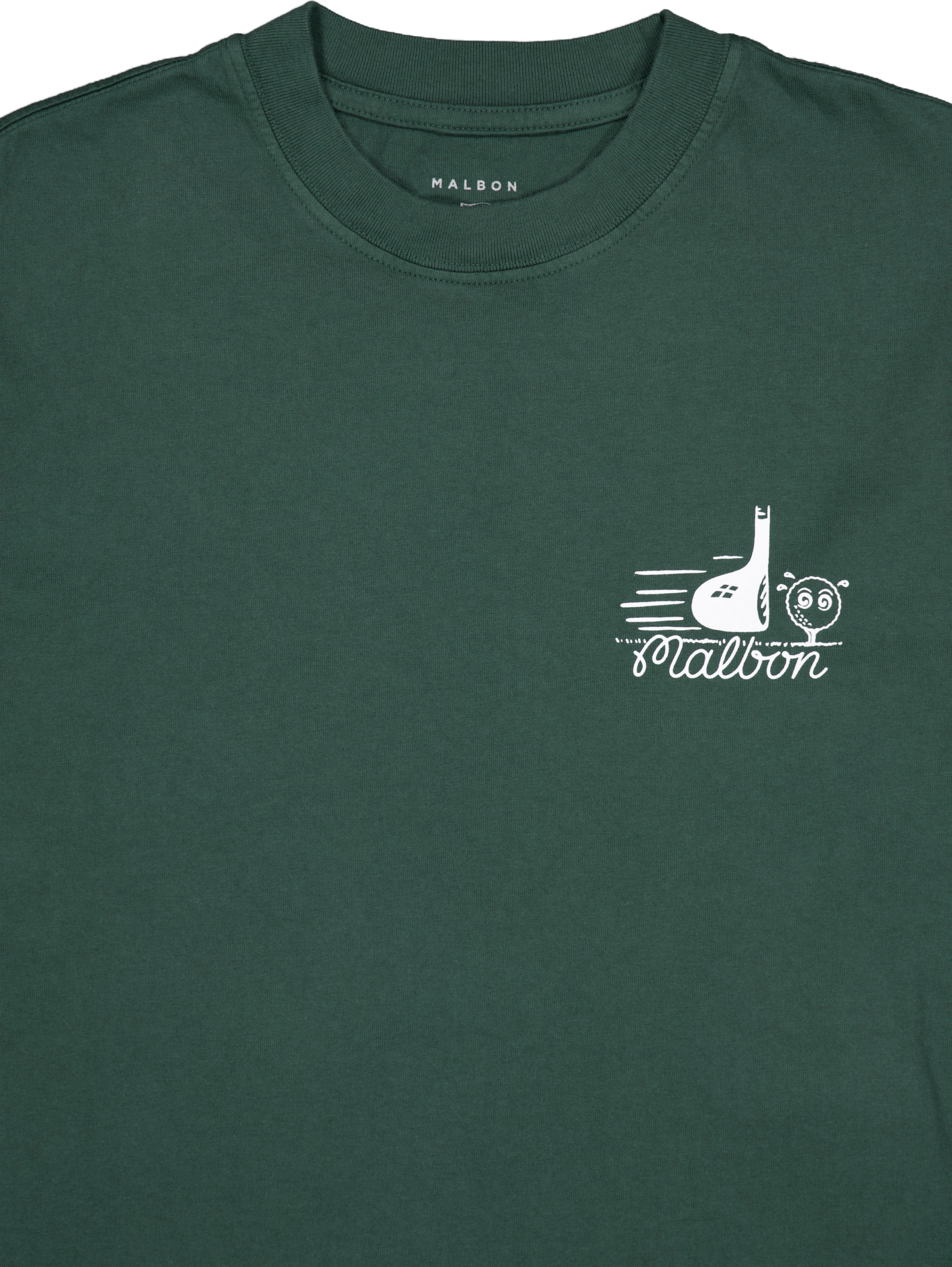 Punch Shot Ss T-shirt Malbon Green - Bild 3