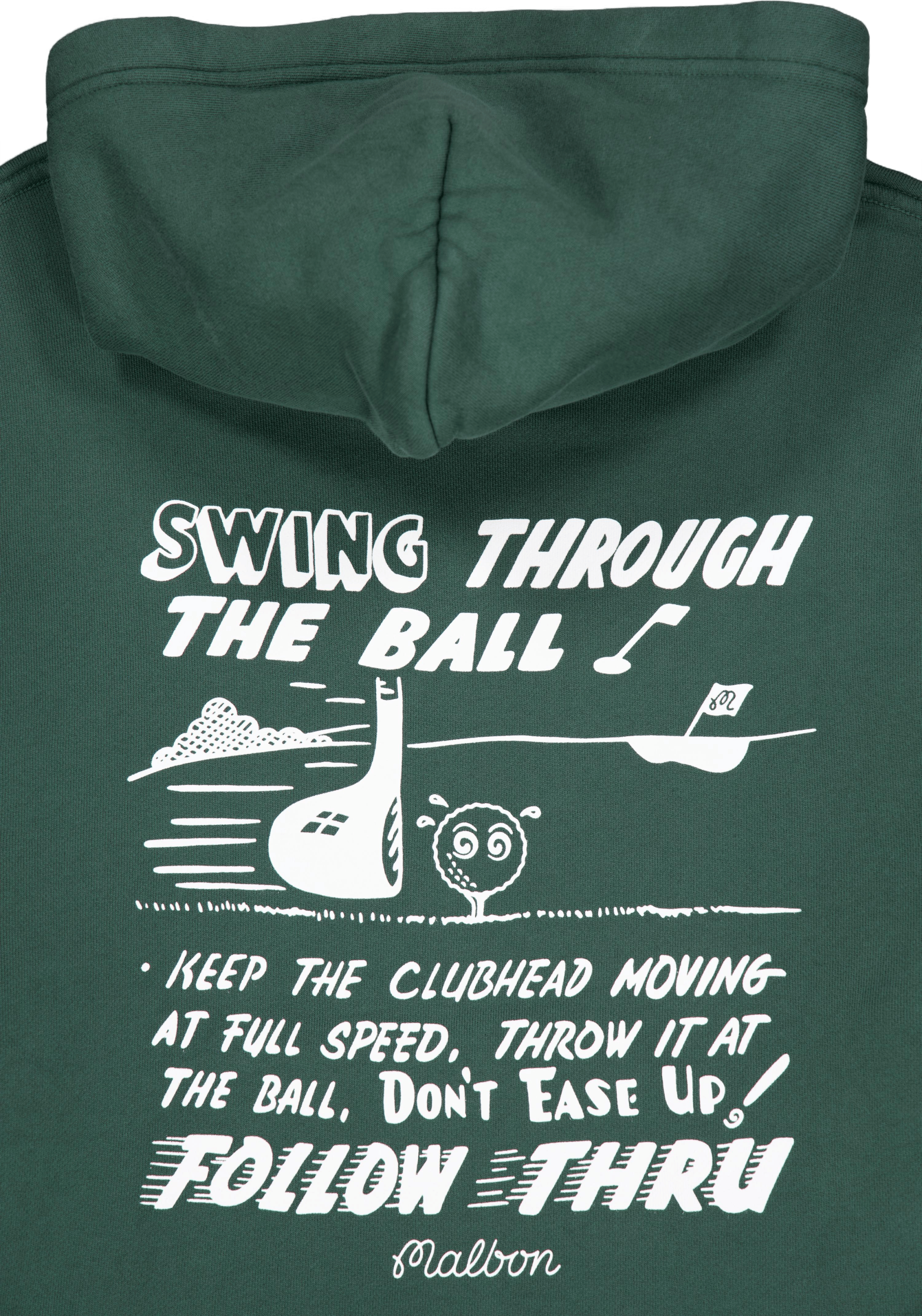 Follow Thru Hoodie Malbon Green - Bild 4