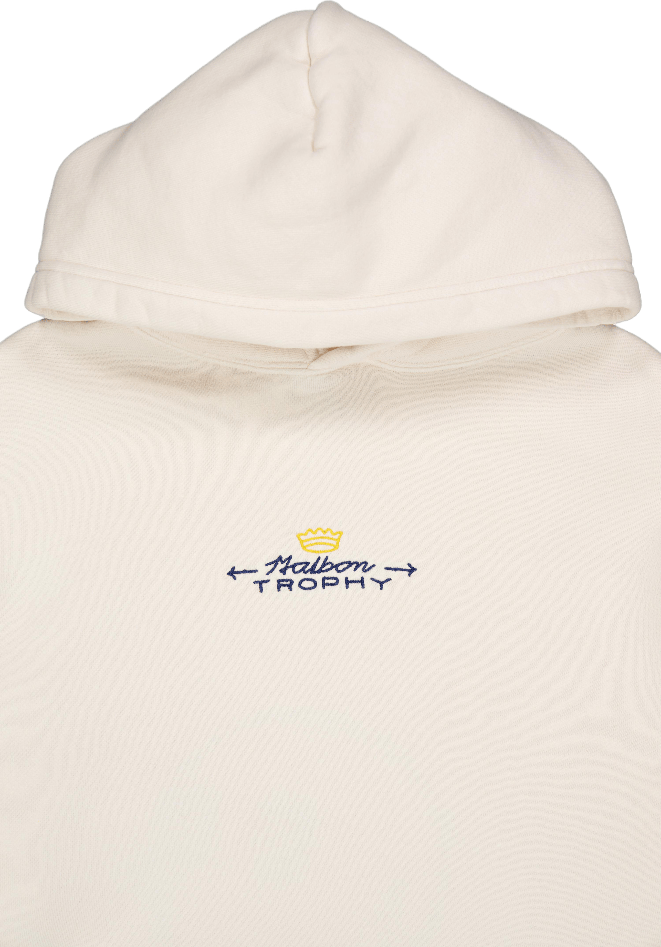 Malbon Trophy Hoodie Ivory - Bild 3