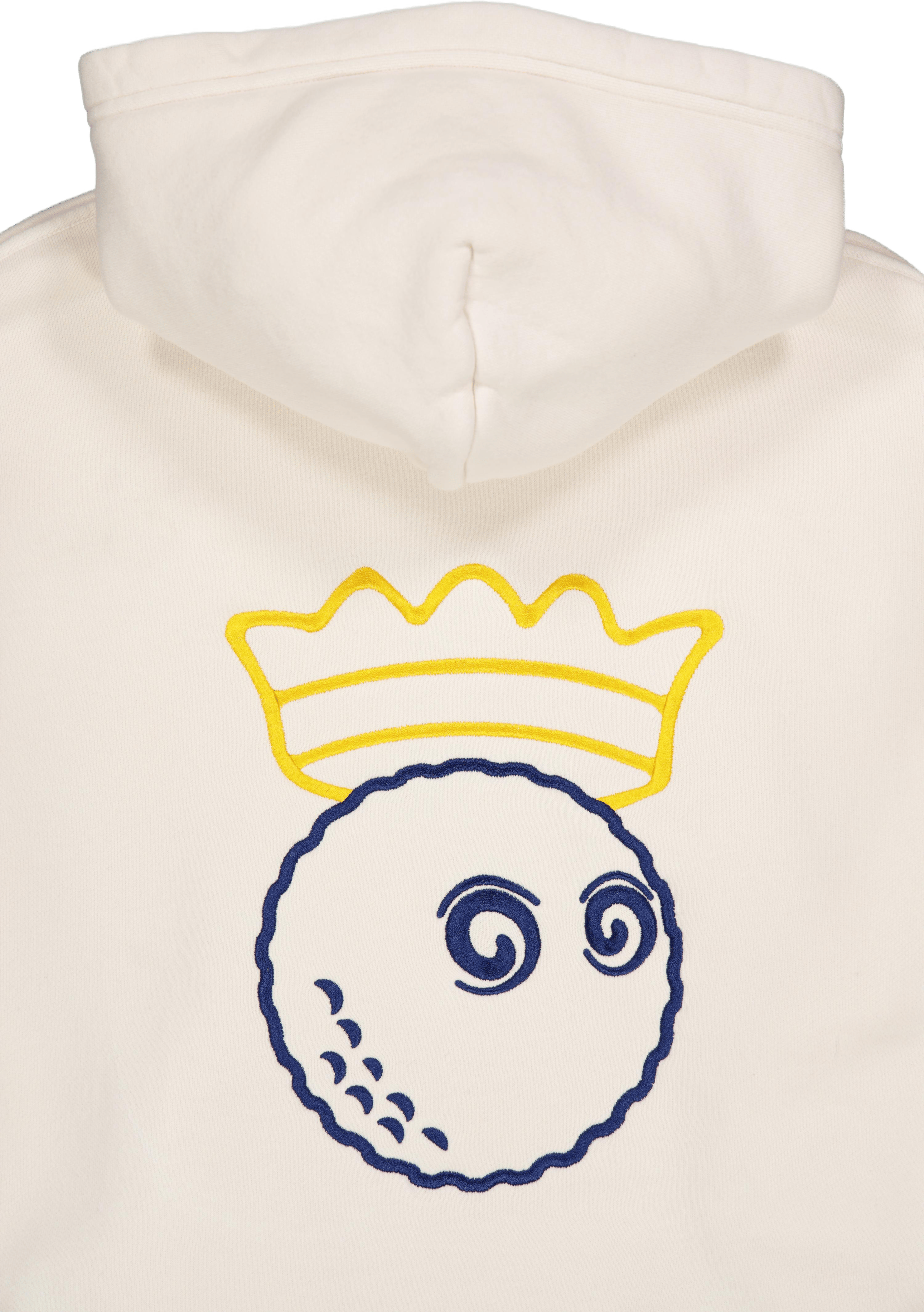 Malbon Trophy Hoodie Ivory - Bild 4