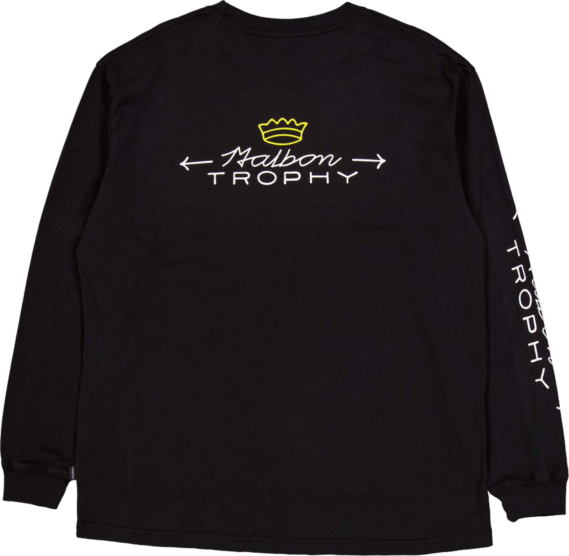 Malbon Trophy Ls T-shirt Black - Bild 2