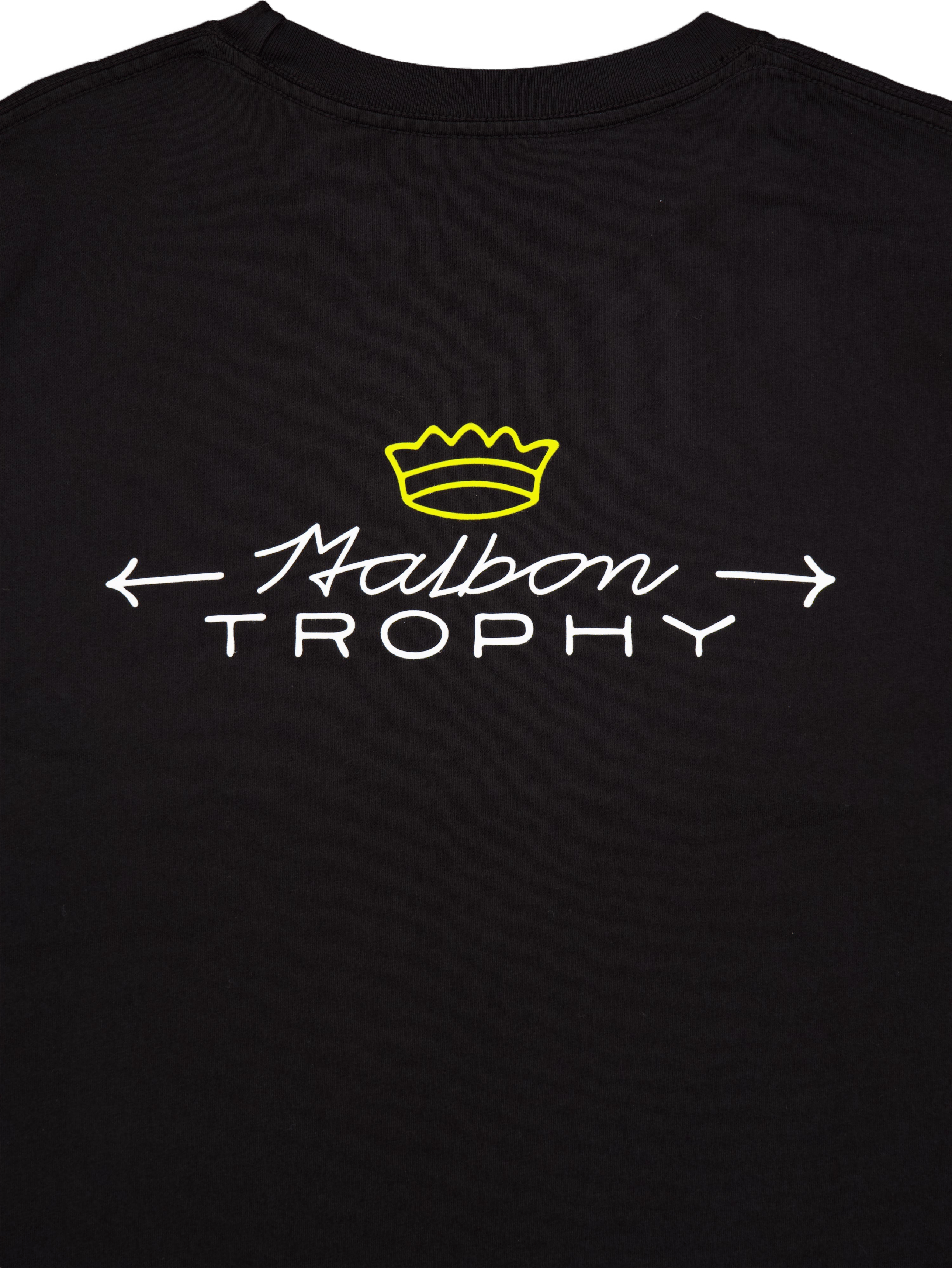 Malbon Trophy Ls T-shirt Black - Bild 5