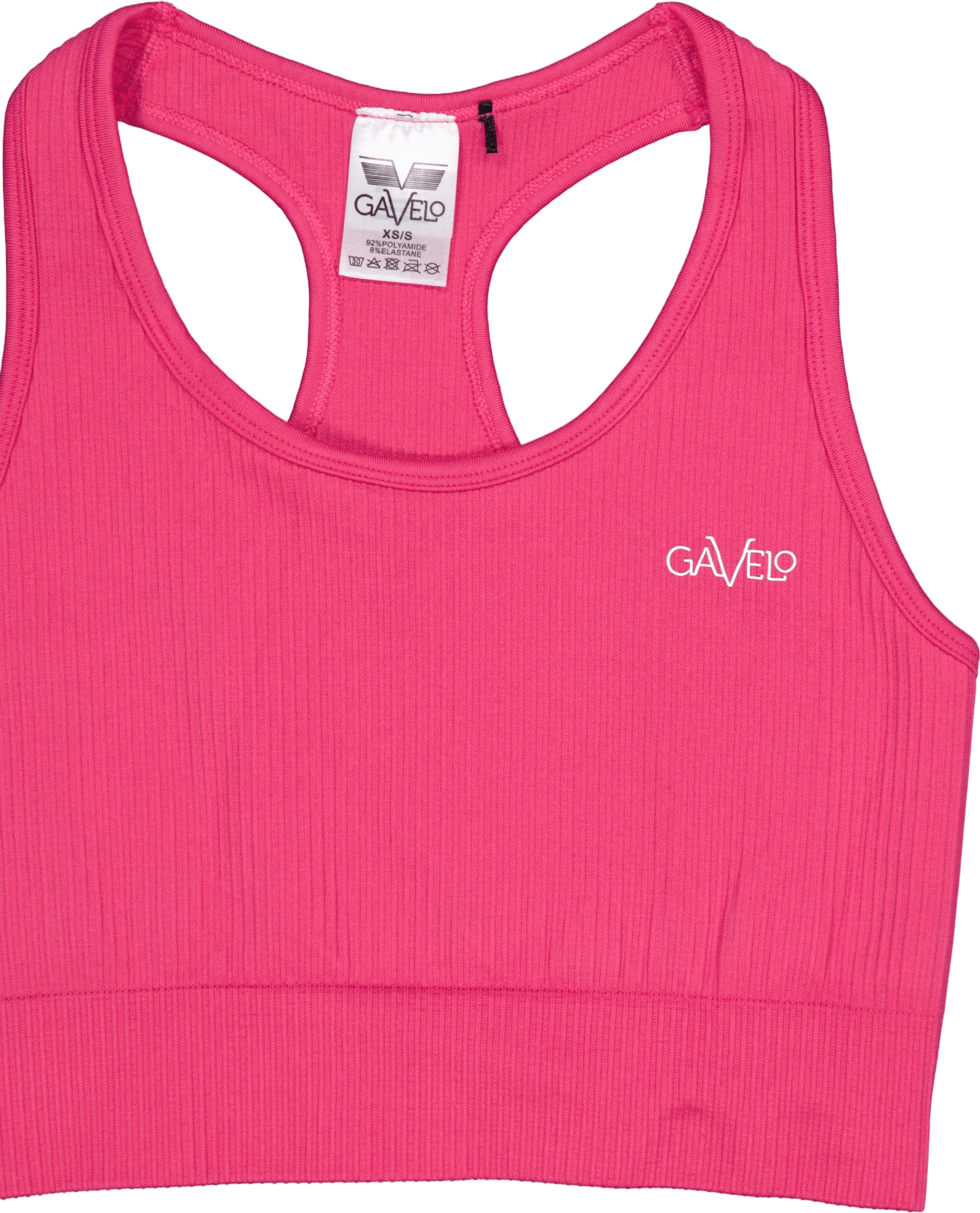 Ribbed Seamless Sport Bra Black - Bild 3